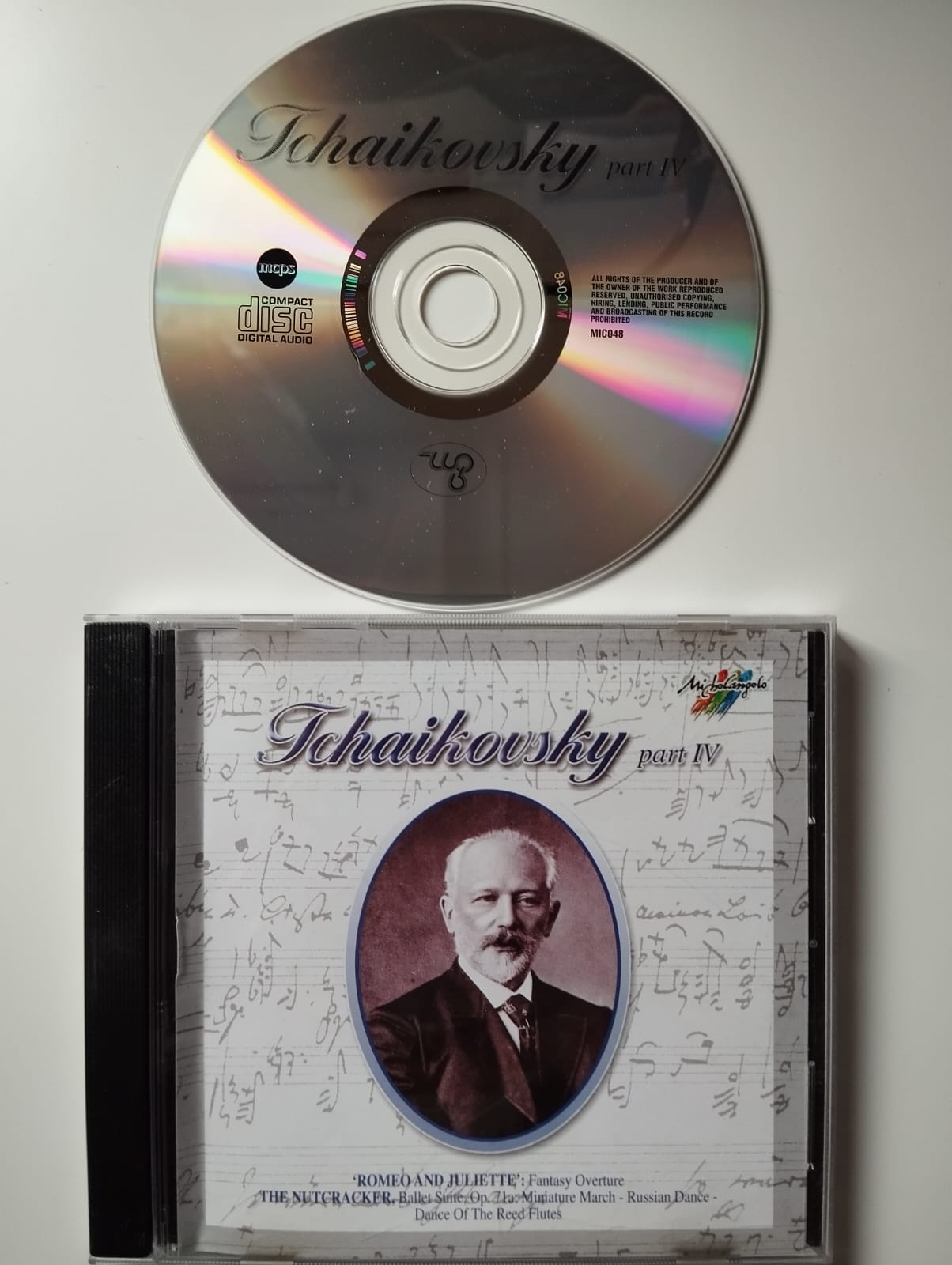 Tchaikovsky / Part 4 - Romeo and Juliette Fantasy Overture - 2002 Avrupa Basım 2. El CD Albüm