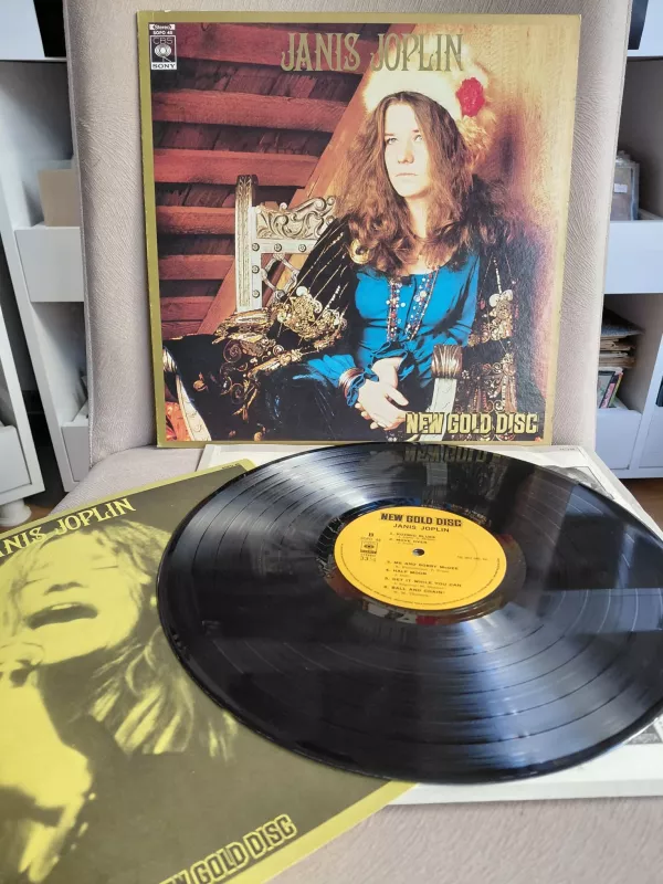Janis Joplin – Janis Joplin - 1975 Japonya Basım LP Plak-2.el