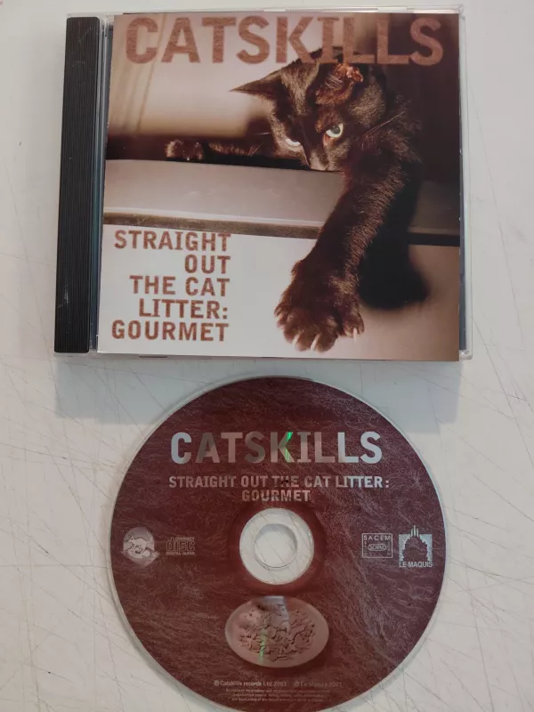 Catskills - Straight Out The Cat Litter: Gourmet - 2001 Fransa Basım CD Albüm (Hip Hop)-2.el