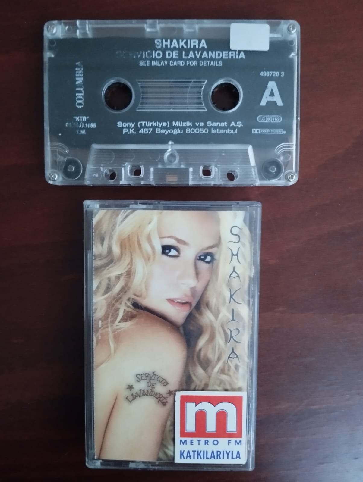 Shakira – Laundry Service - 2001 Türkiye Basım 2. El Kaset Albüm