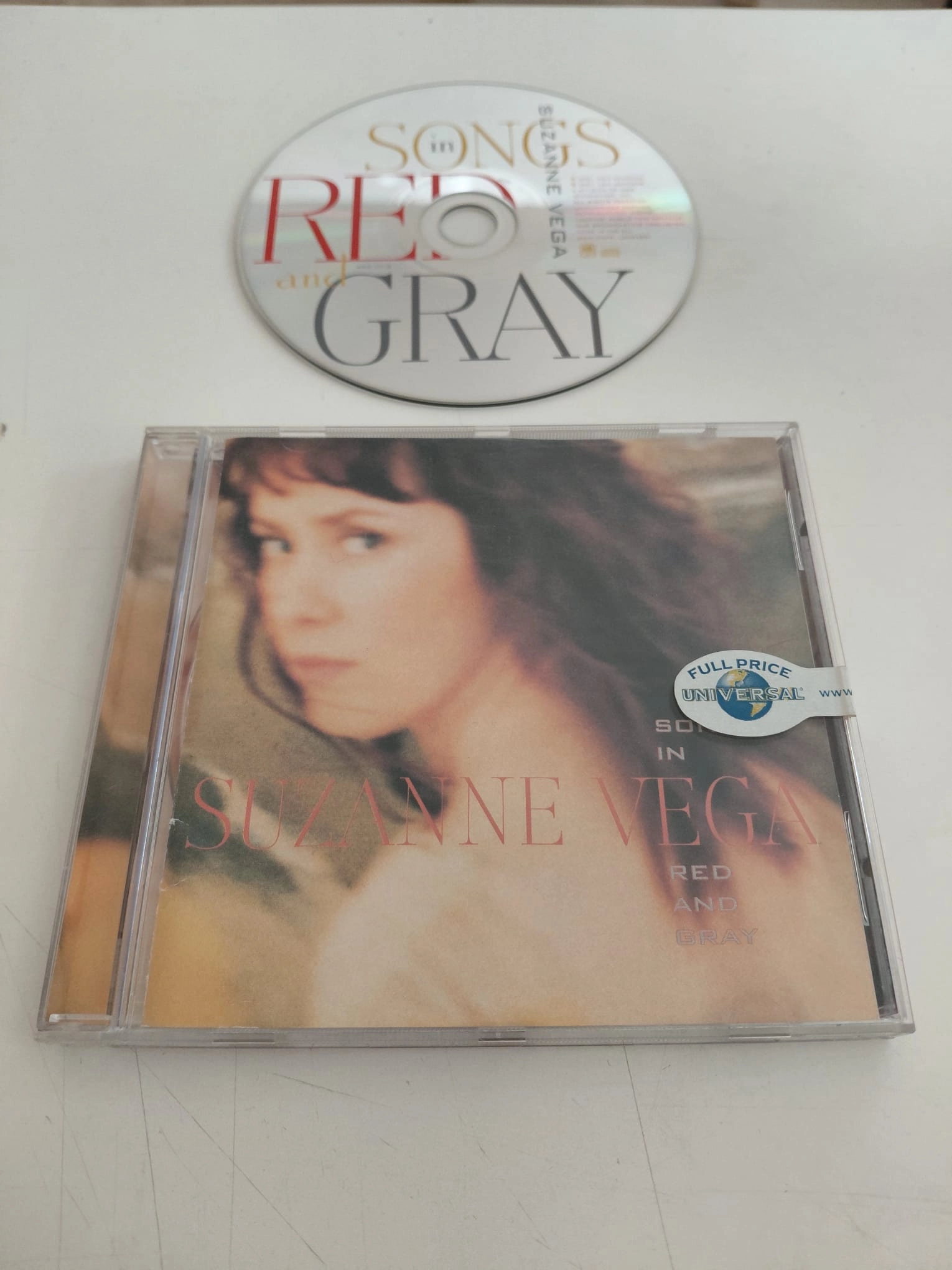 Suzanne Vega – Songs In Red And Gray  – 1991  Avrupa Basım - CD Albüm-2.el