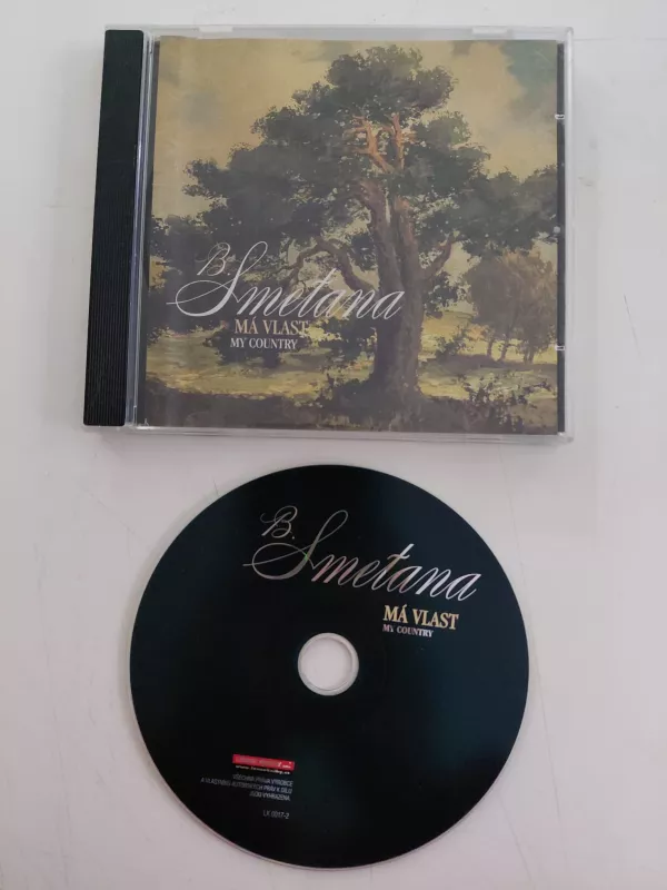 B. Smetana – Má Vlast (My Country) – 2009 Çek  Basım - CD Albüm-2.el