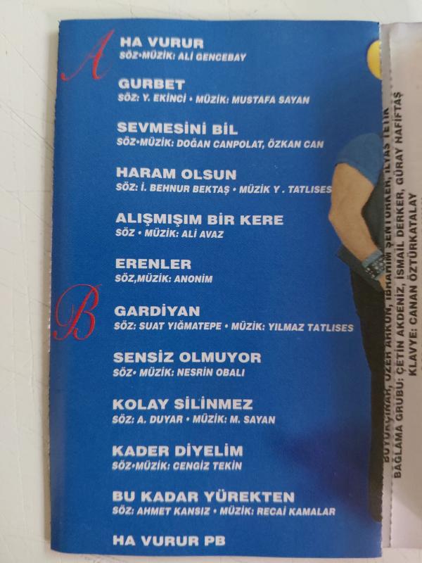 Almancı Fatoş - Gardiyan - 1996 Türkiye Basım Kaset-2.el
