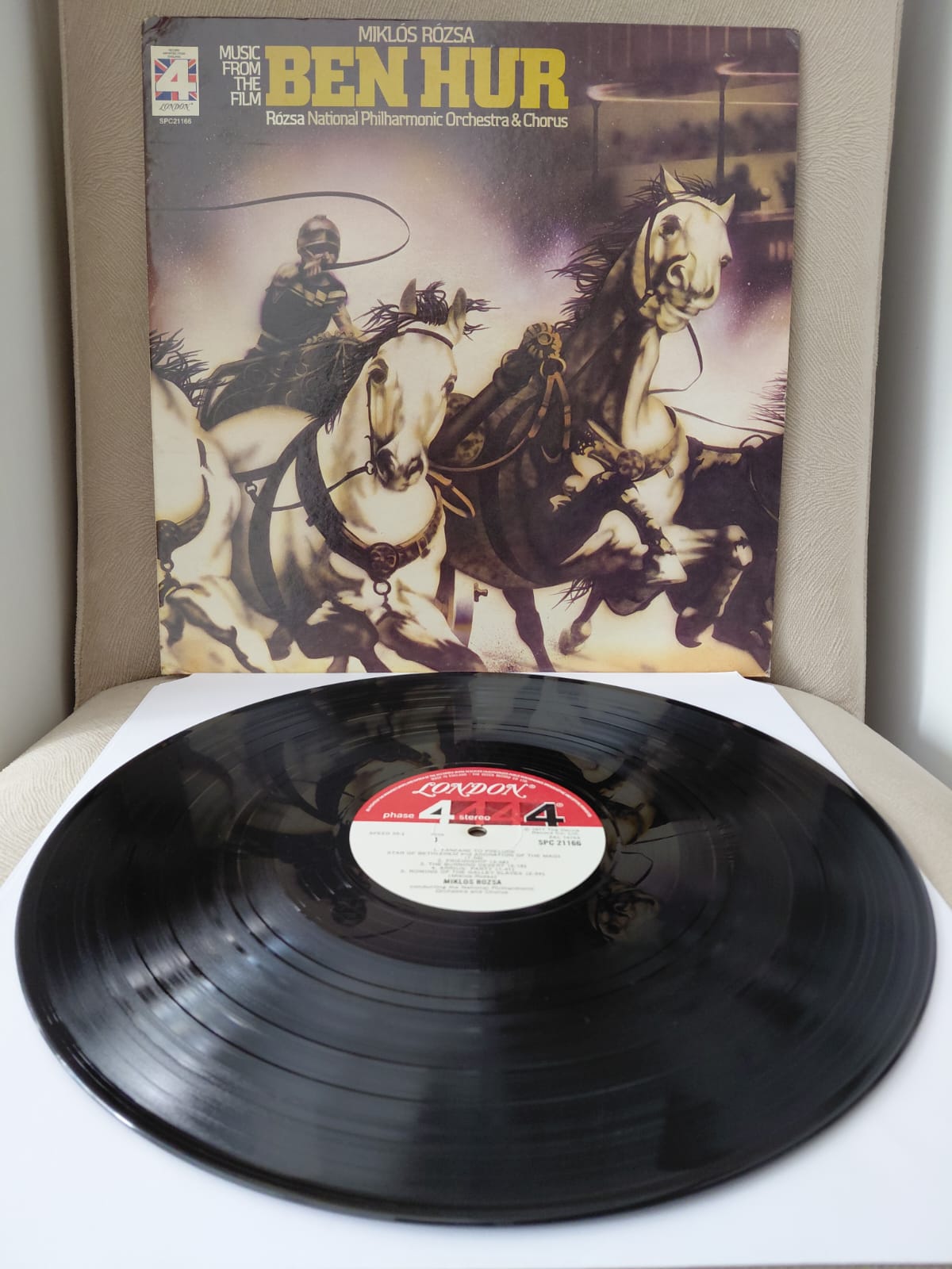 Miklos Rozsa – Ben-Hur - 1977 Amerika Basım Albüm - LP Plak-2.el
