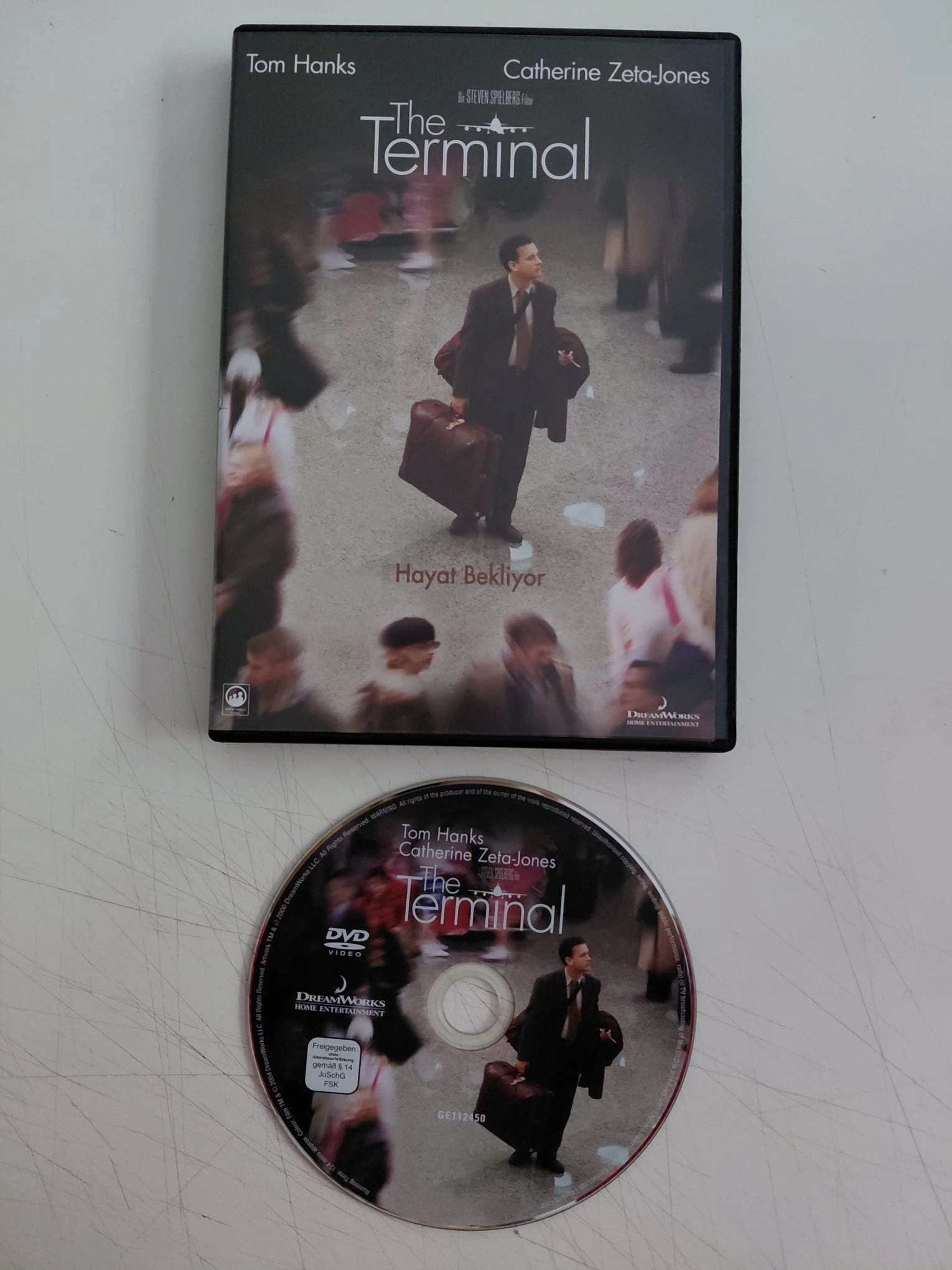 The Terminal  / Tom Hanks - Catherine Zeta Jones  -  DVD Film-2.el