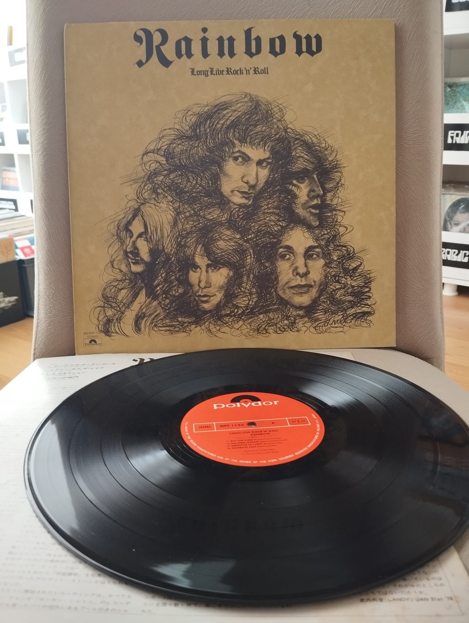 Rainbow – Long Live Rock ’N’ Roll - 1978 Japonya Basım LP Plak-2.el