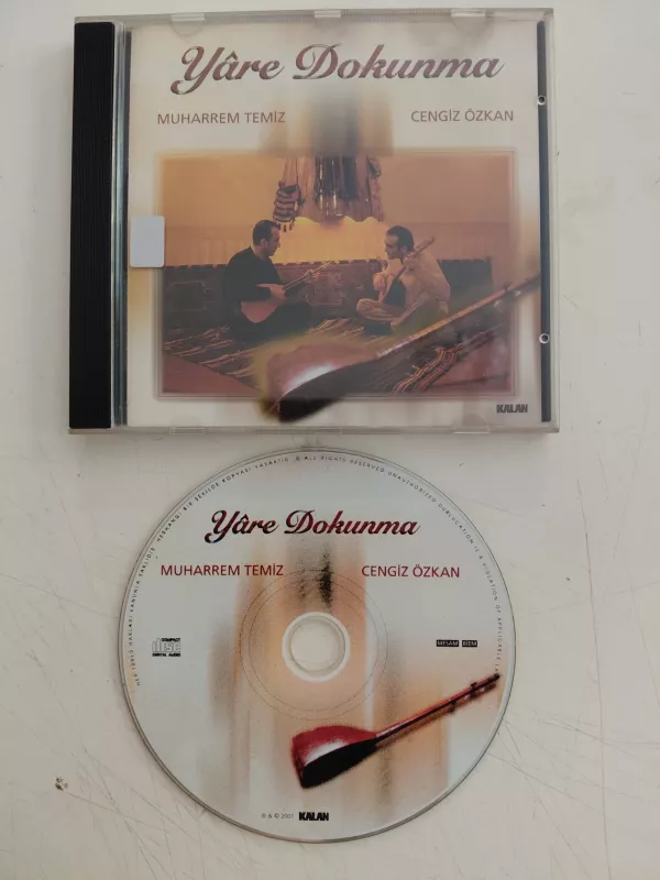 Cengiz Özkan, Muharrem Temiz – Yare Dokunma  - 2001 Türkiye Basım  CD Albüm-2.el
