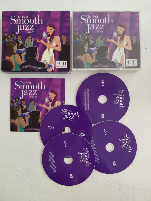 The Best Smooth Jazz ...Ever! –  2004  Avrupa Basım - 4xCD Albüm-2.el