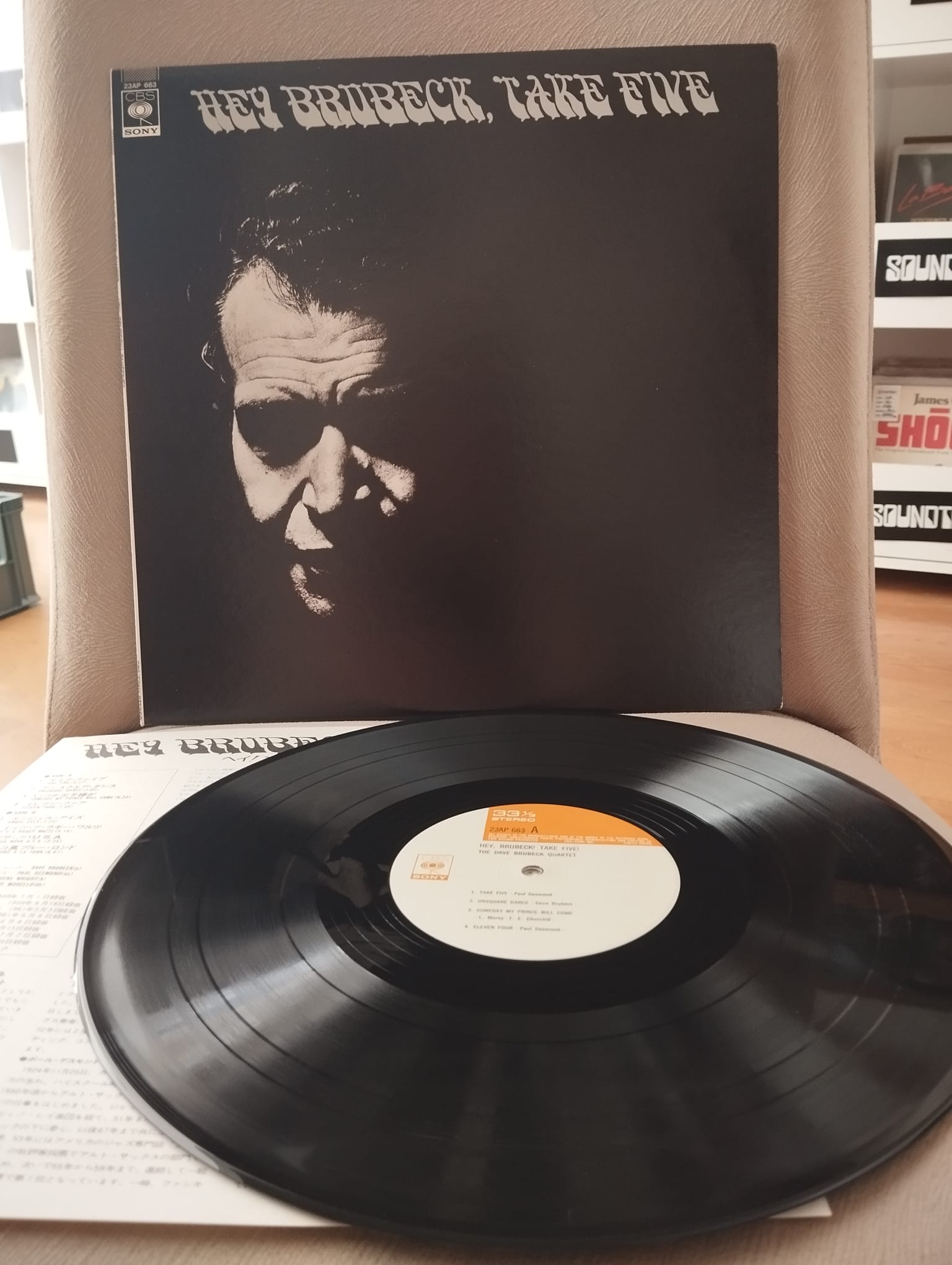 The Dave Brubeck Quartet – Hey Brubeck, Take Five - 1977 Japonya Basım LP Plak-2.el
