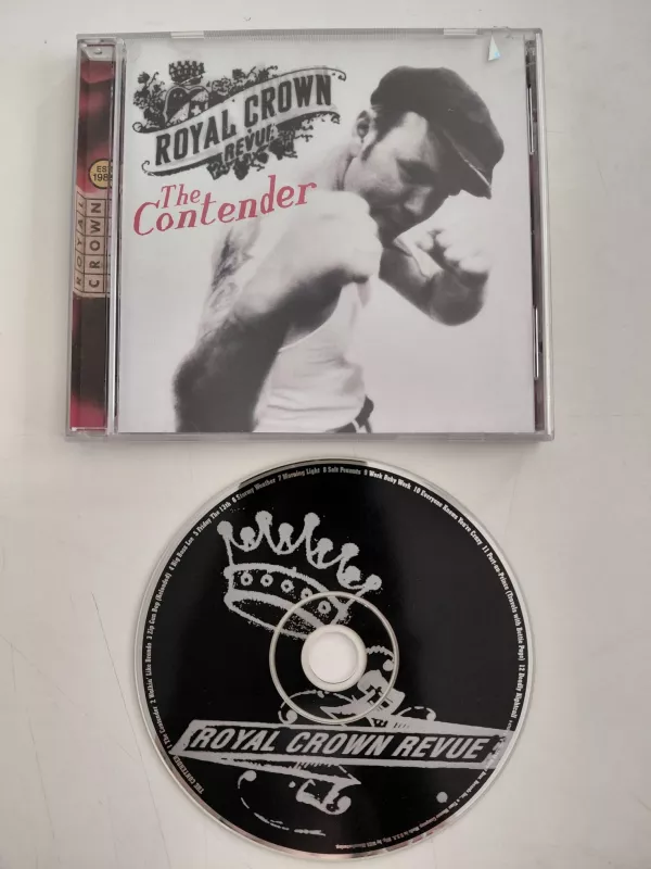 Royal Crown Revue – The Contender – 1998 USA Basım - CD Albüm-2.el