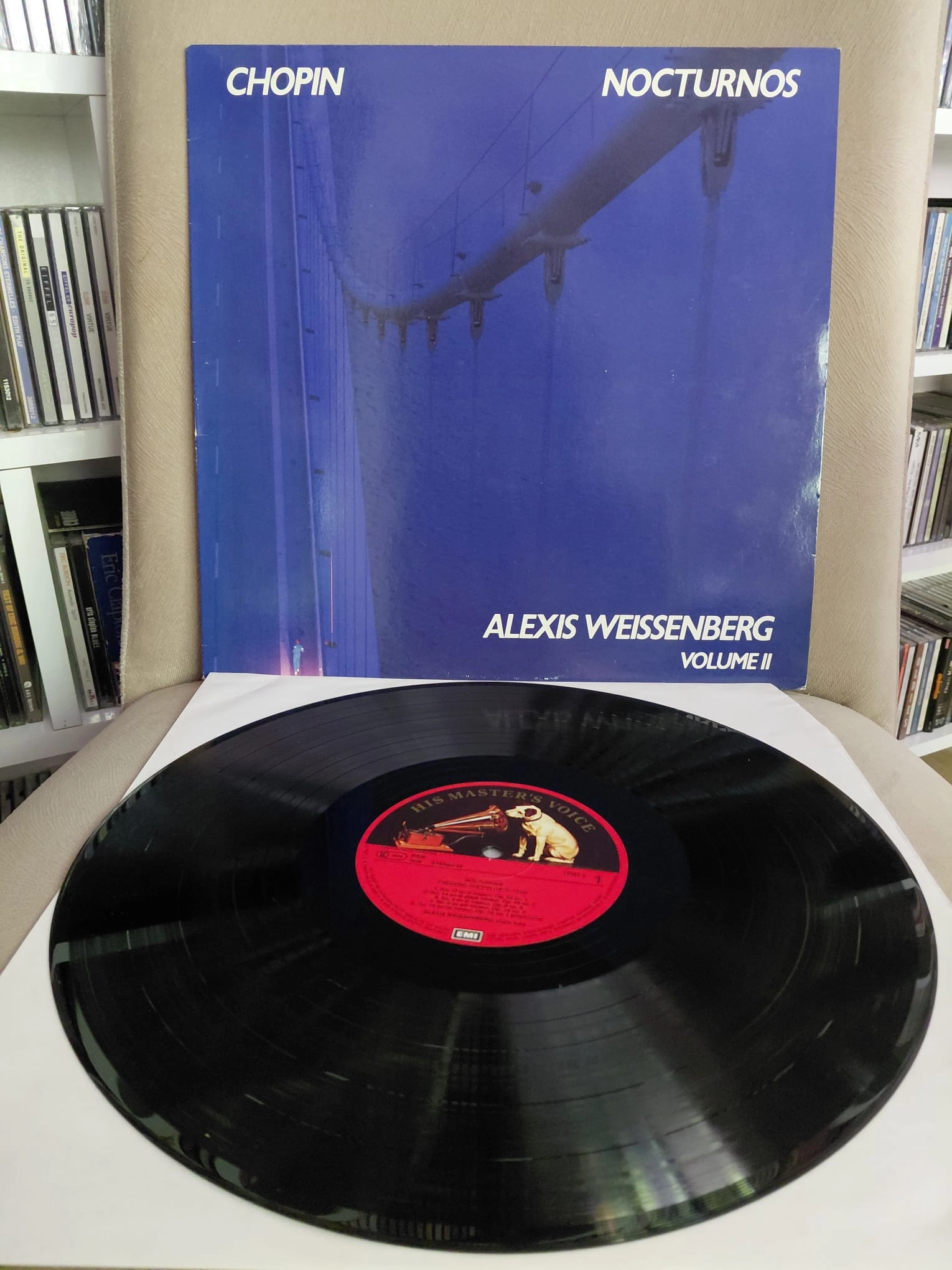Chopin / Weissenberg – Nocturnos Volume II - Almanya Dönem Basım Albüm LP Plak-2.el