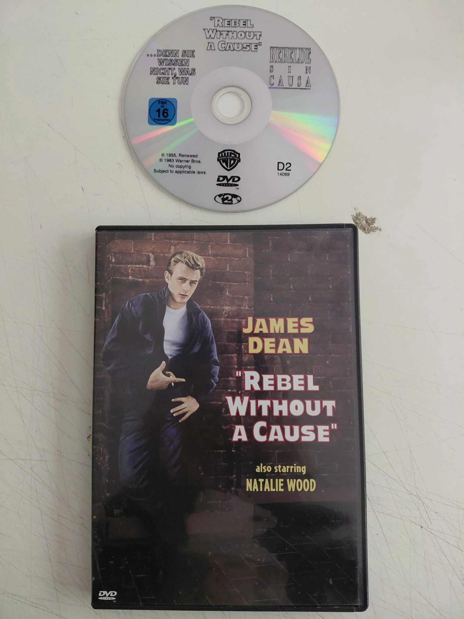 Rebel Without A Cause ( Asi Gençlik ) - James Dean / Natalie Wood  -   DVD Film-2.el