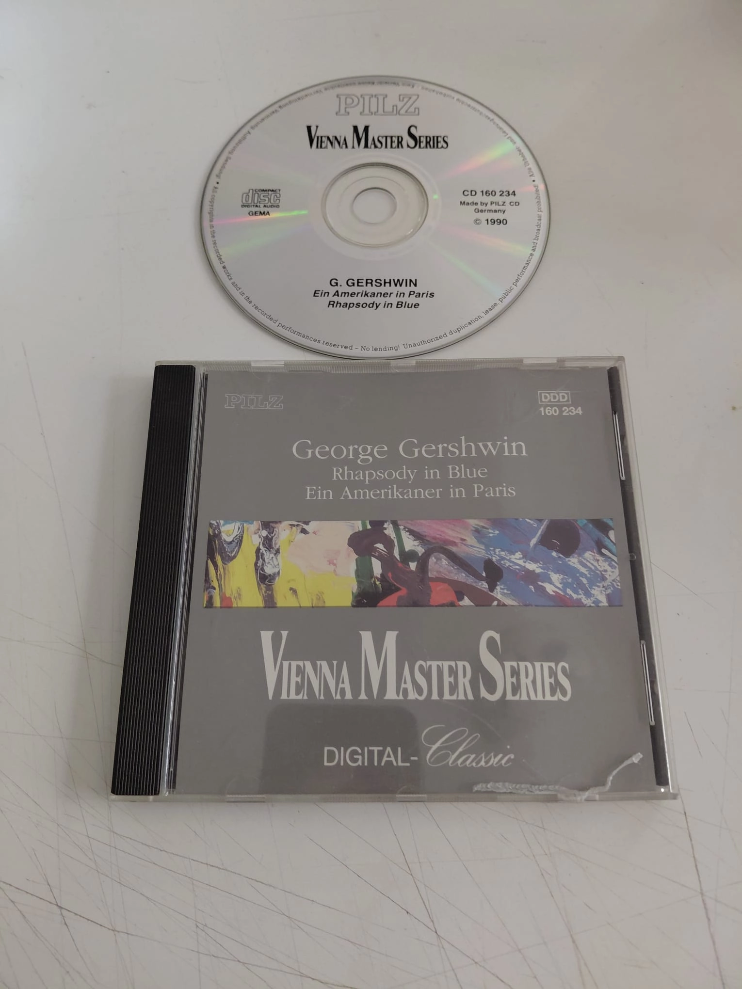 George Gershwin – Rhapsody In Blue - 1991 Almanya Basım CD Albüm-2.el