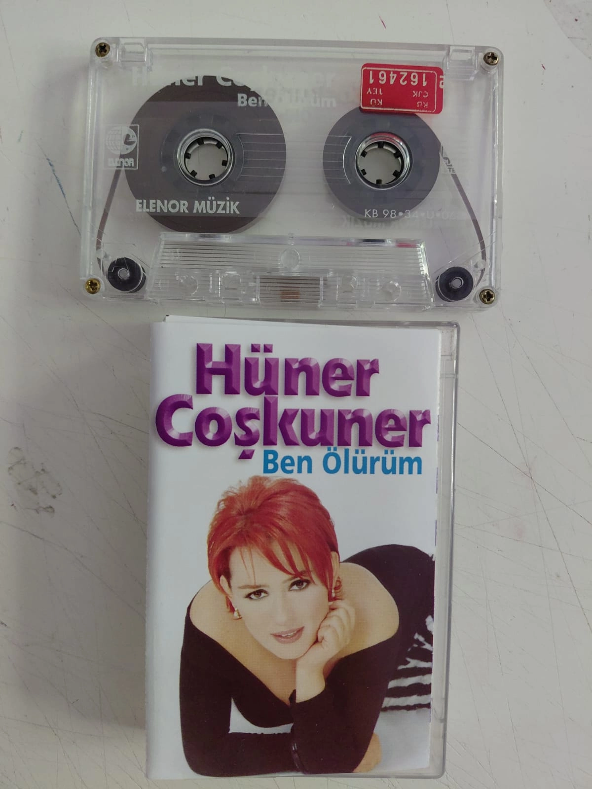 Hüner Coşkuner – Ben Ölürüm - 1998 Türkiye Basım Kaset Albüm-2.el