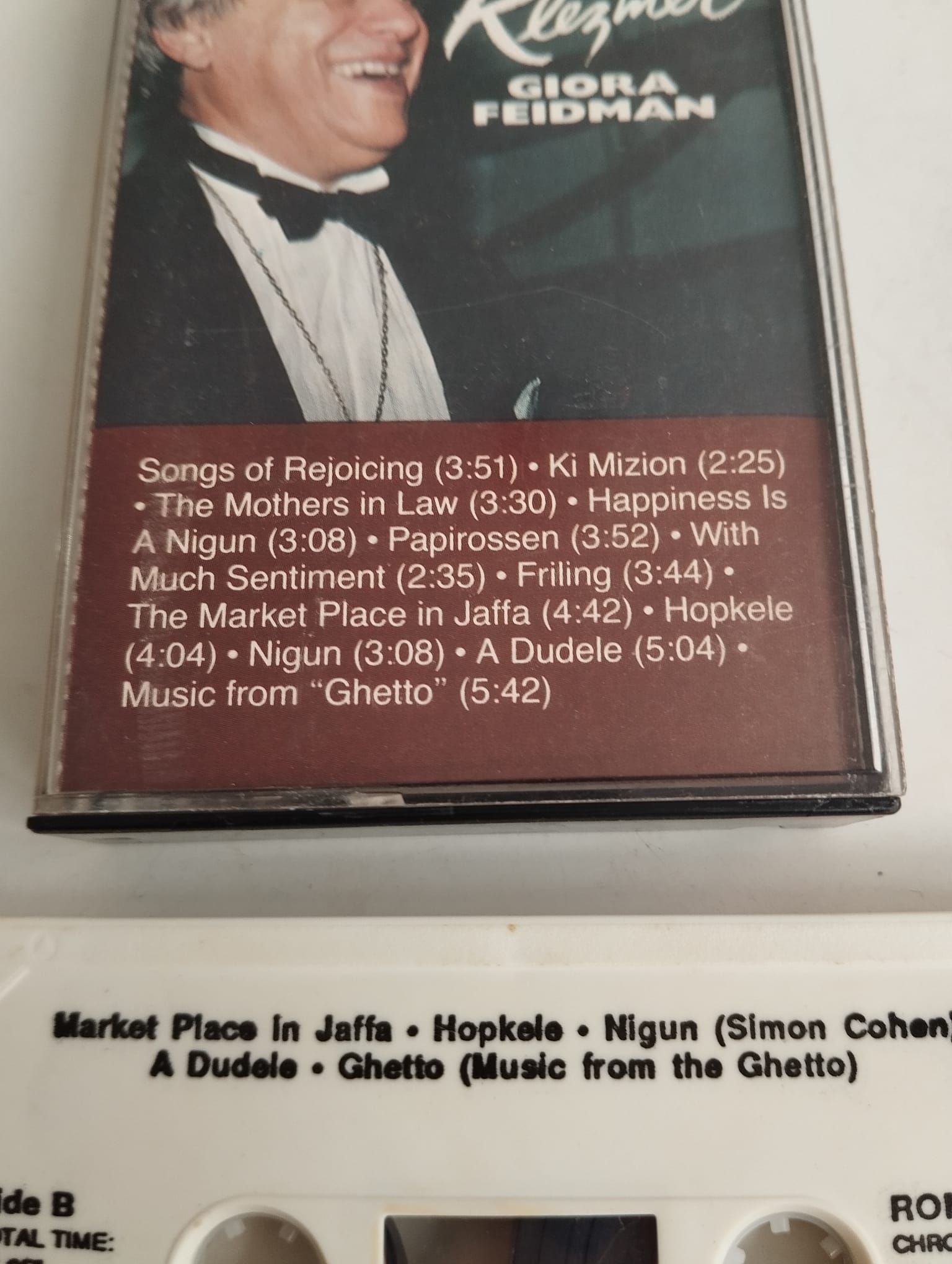 Giora Feidman – The Magic Of The Klezmer -  1993 Amerika Basım Kaset Albüm-2.EL