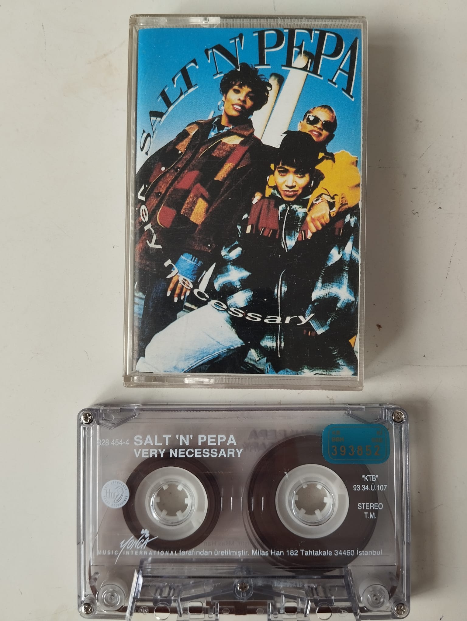 Salt ’N’ Pepa – Very Necessary  - 1993 Türkiye Basım 2. El Kaset Albüm