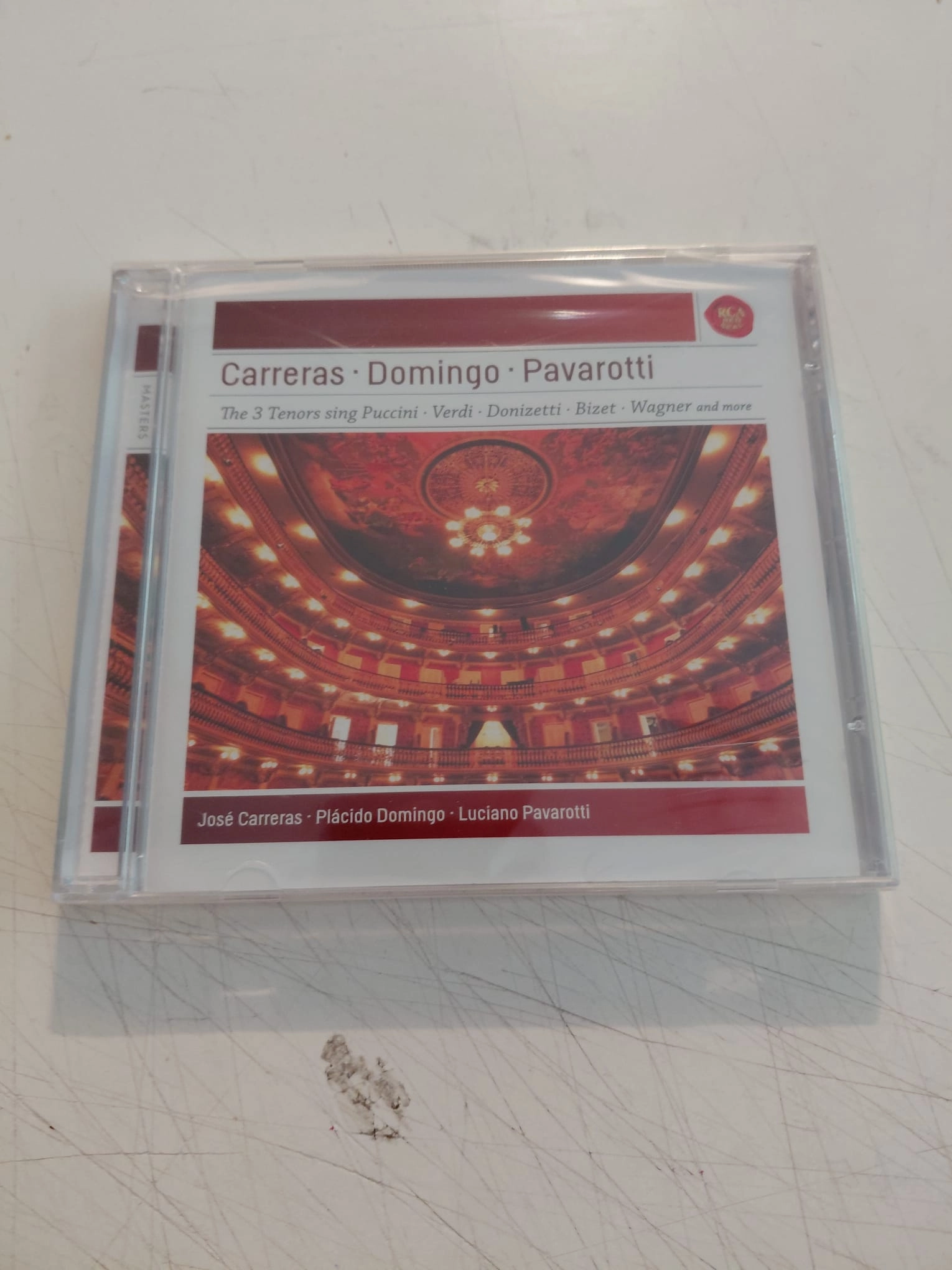 José Carreras / Placido Domingo / Luciano Pavarotti - CD Albüm /Açılmamış Ambalajlı
