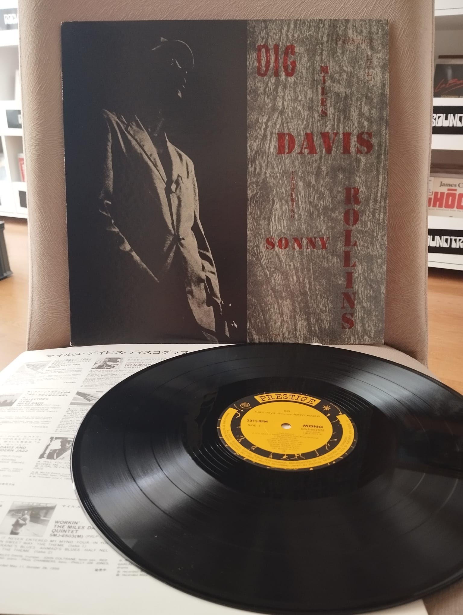 Miles Davis Featuring Sonny Rollins –   Dig  - 1976 Japonya  Basım LP Plak-2.El