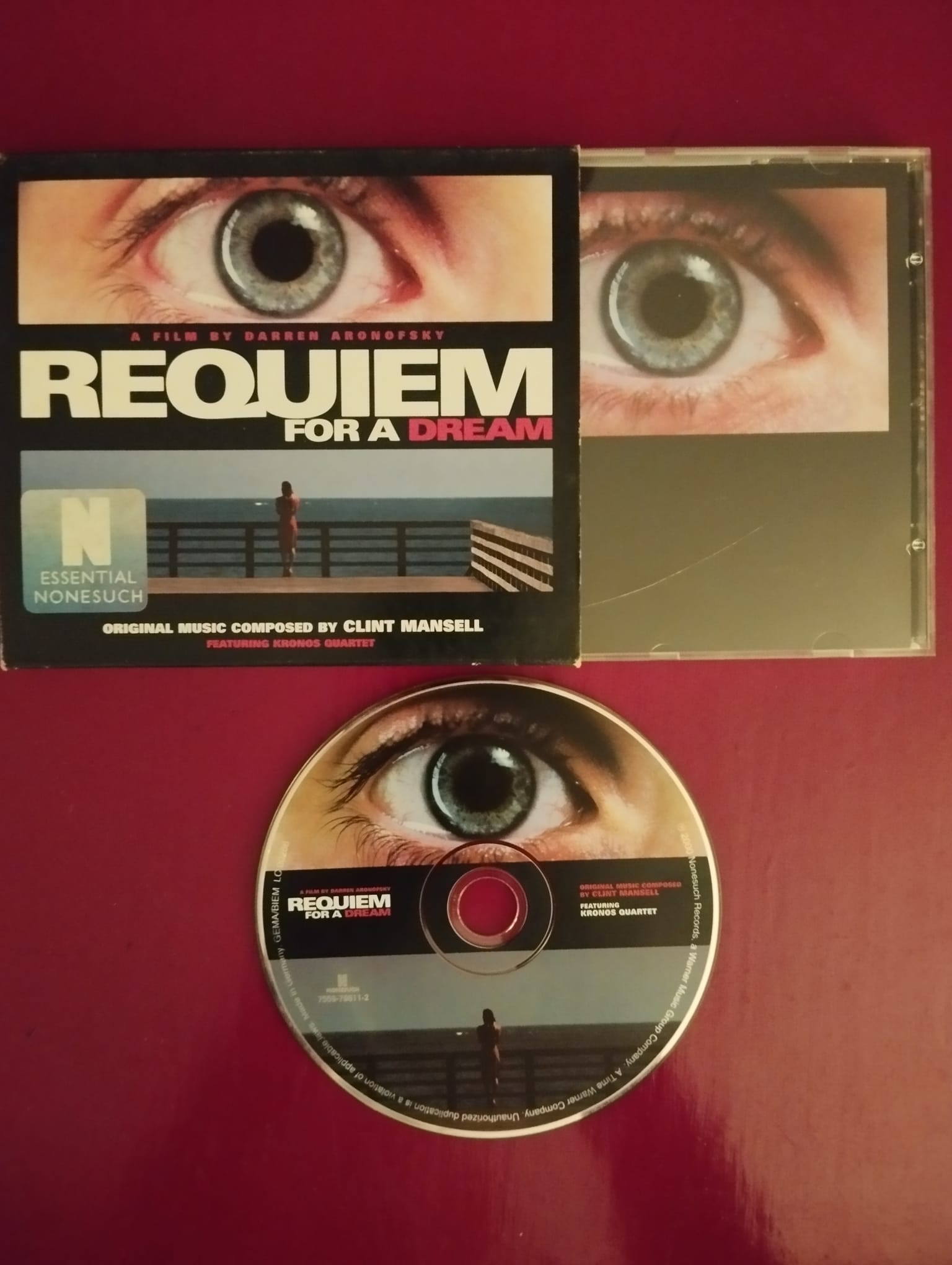 REQUIEM FOR A DREAM - (Soundtrack) - 2000 Avrupa Basım CD Albüm-2.El