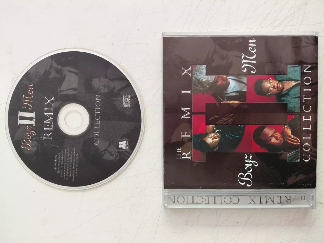 Boyz II Men – The Remix Collection - 1995 Amerika Basım CD Albüm-2.el