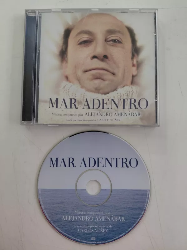 Alejandro Amenábar  – Mar Adentro (Soundtrack)  – 2004  İspanya  Basım - CD Albüm-2.el