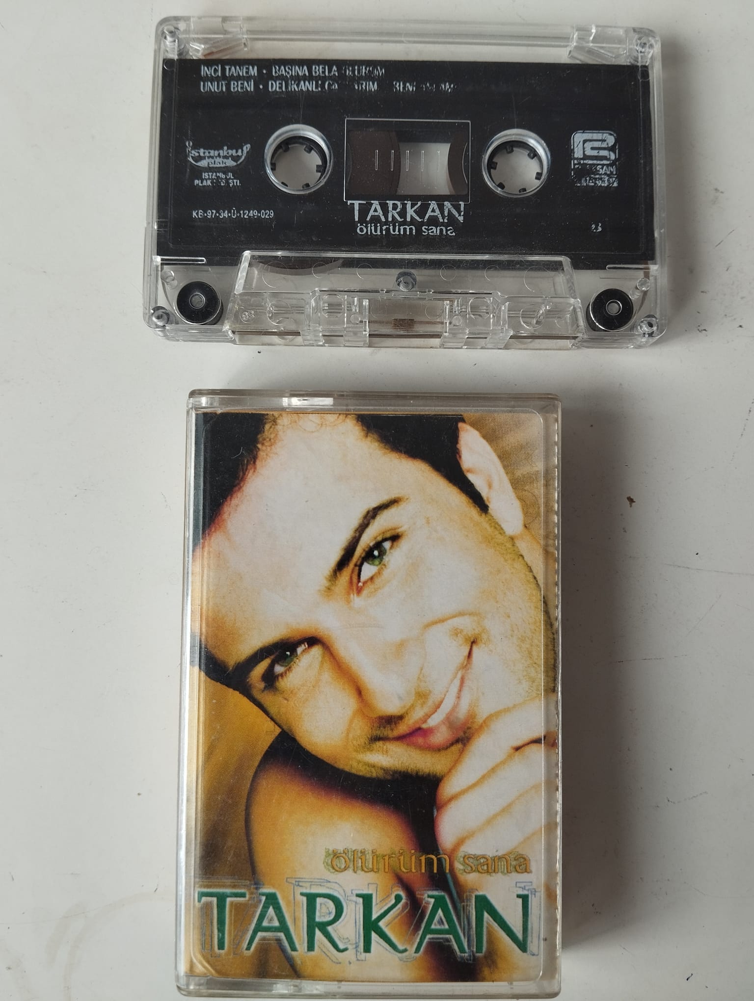 Tarkan ‎– Ölürüm Sana  - 1997 Türkiye Basım 2. El Kaset Albüm