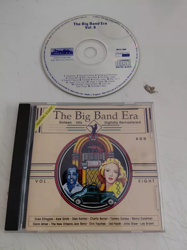 The Big Band Era Vol. 8 - 1987 İngiltere Basım CD Albüm-2.el