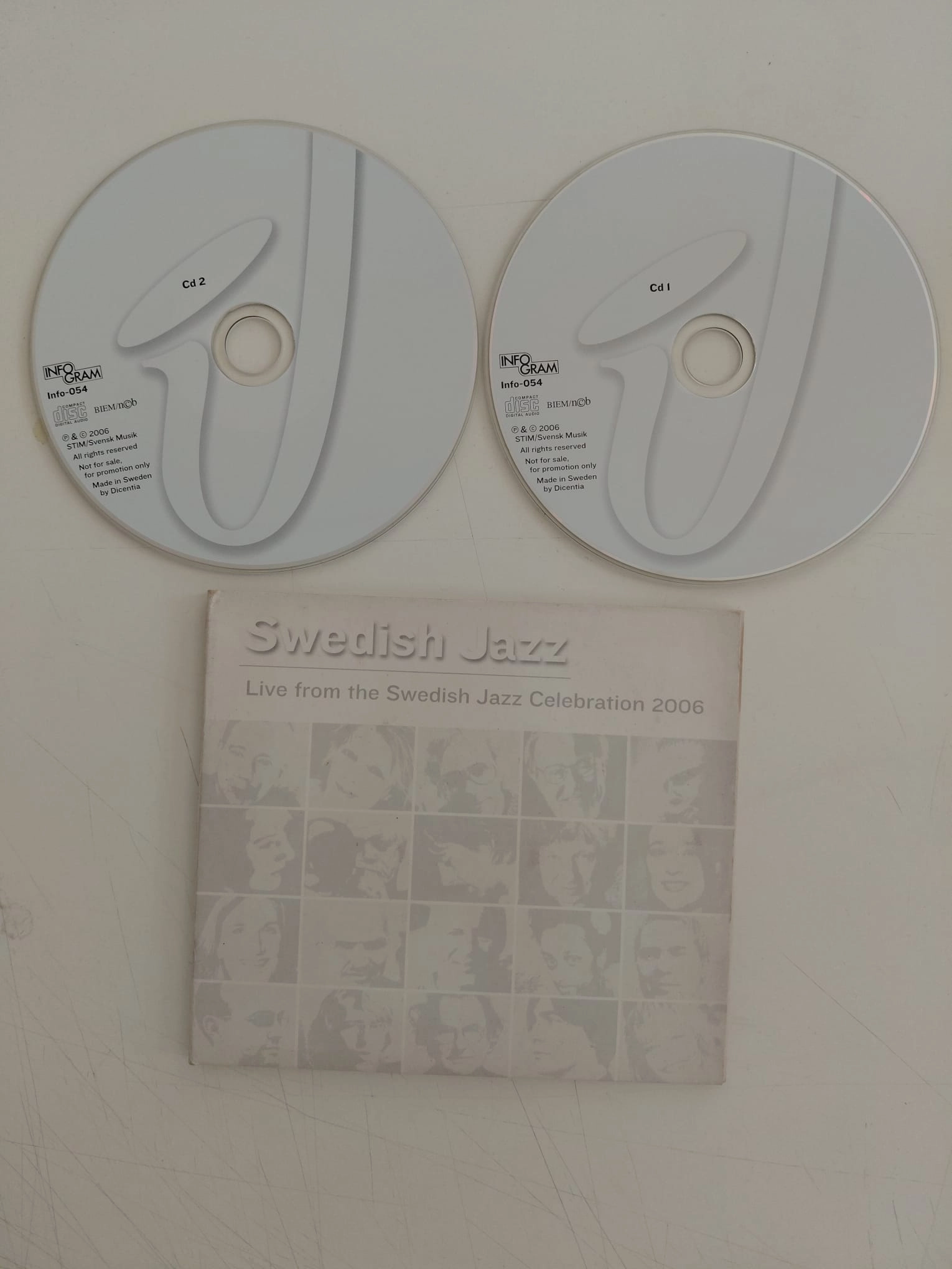 Swedish Jazz - Live From The Swedish Jazz Celebration 2006  – İsviçre Basım - 2xCD Albüm-2.el