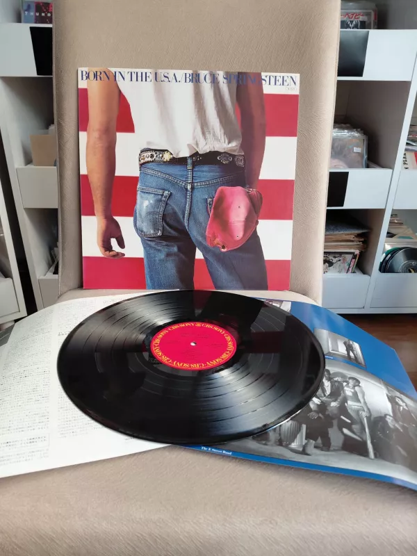 Bruce Springsteen – Born In The U.S.A. - 1984 Japonya Basım 33lük LP Plak-2.el
