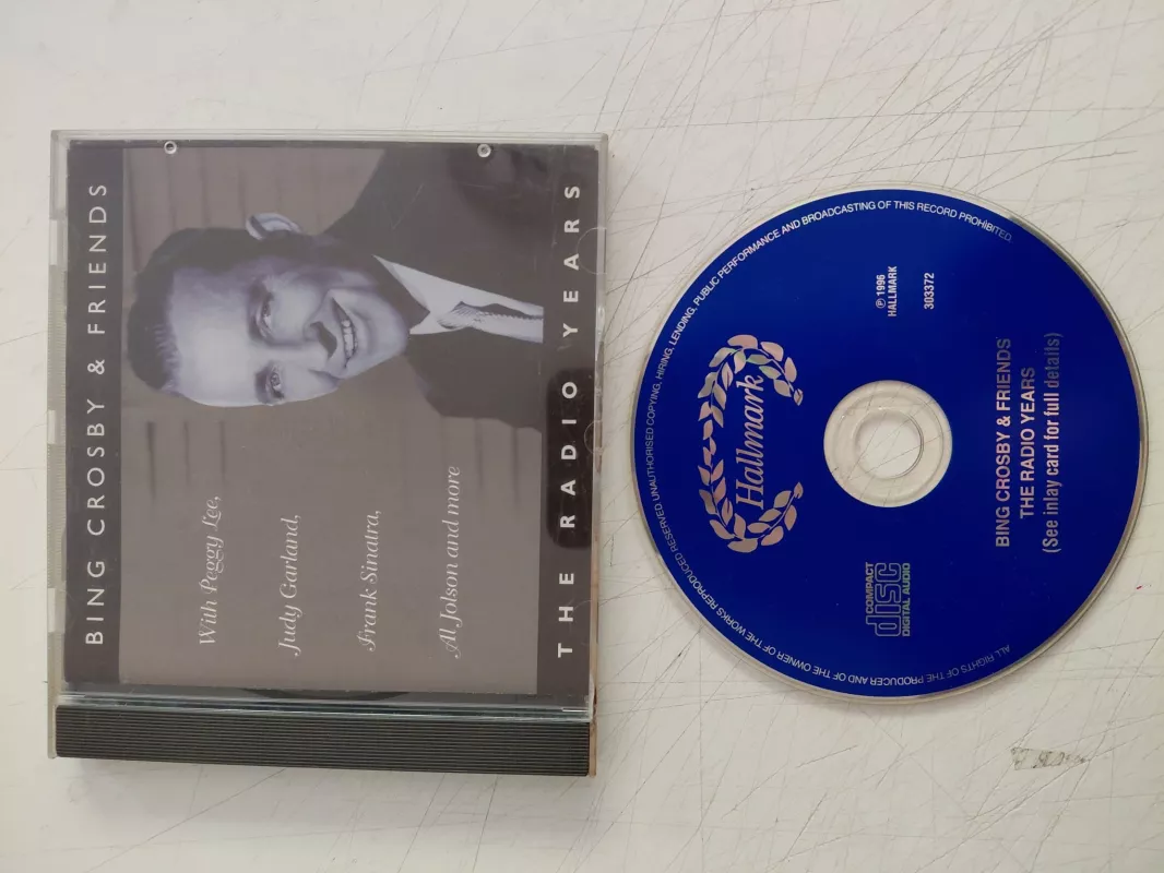 Bing Crosby & His Friends – The Radio Years - 1996  İngiltere Basım CD Albüm-2.el