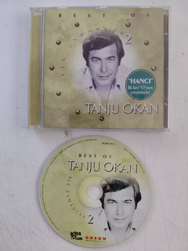 Tanju Okan – Bir Zamanlar 2 - 2001 Türkiye Basım CD Albüm-2.el