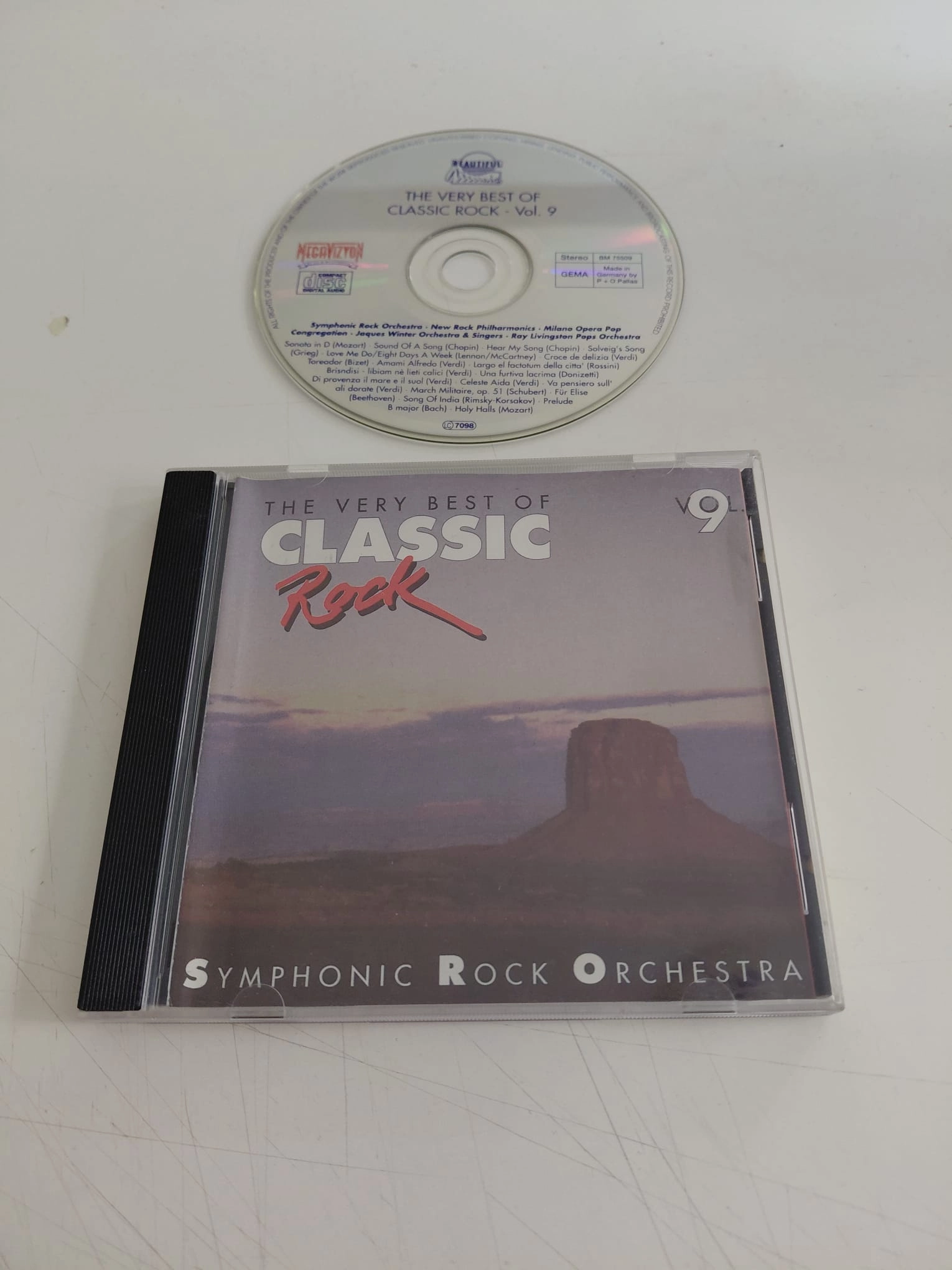 Symphonic Rock Orchestra – The Very Best Of Classic Rock Vol. 9 - CD Albüm-2.el