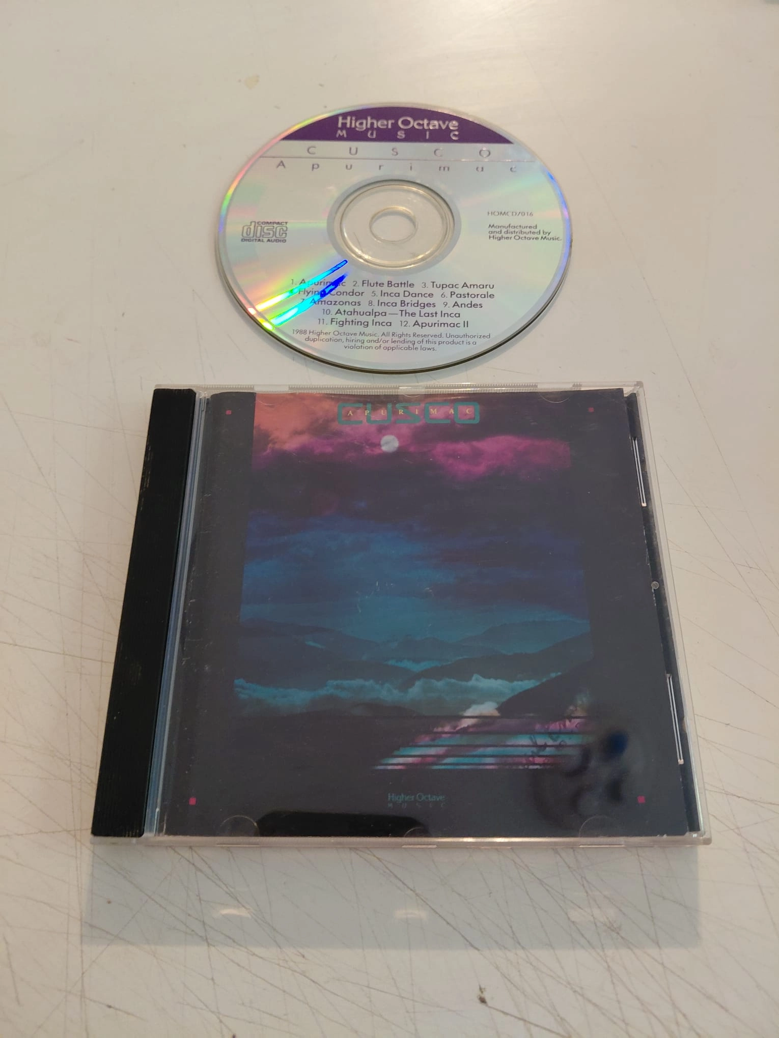 Cusco – Apurimac - 1988 Amerika Basım CD Albüm-2.el