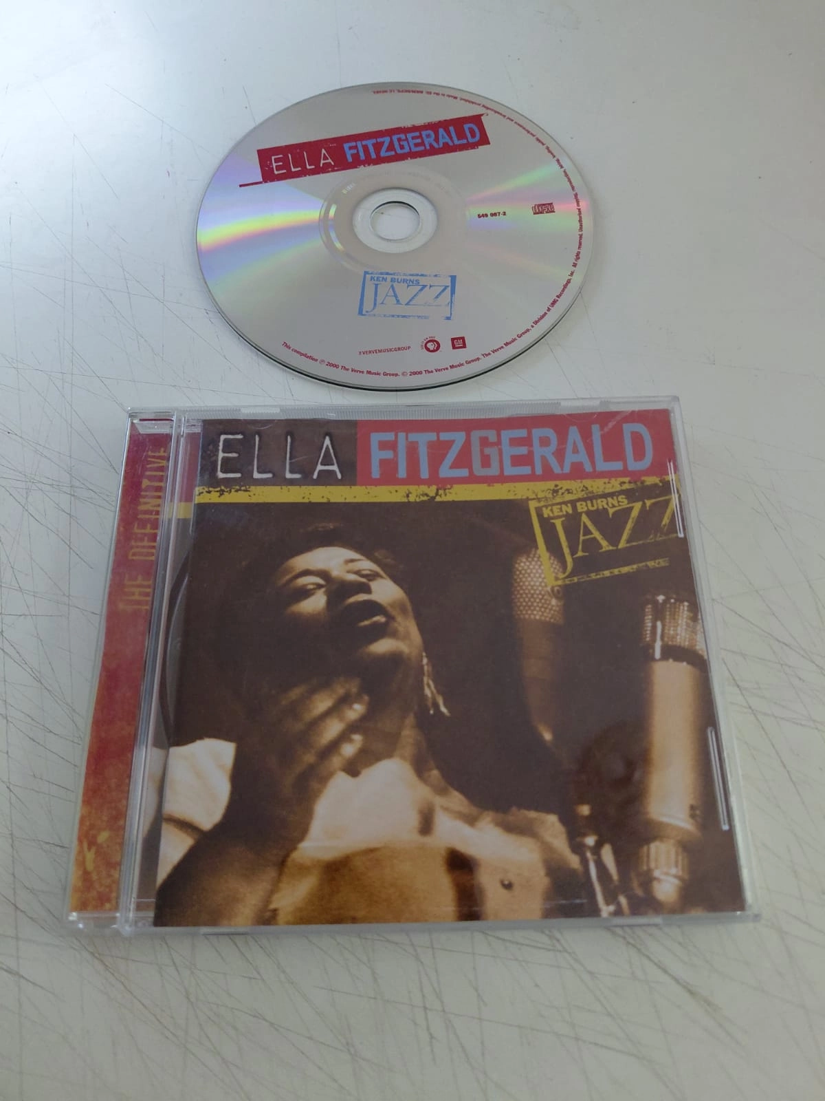 Ella Fitzgerald – Ken Burns Jazz - 2000 İngiltere Basım CD Albüm-2.el
