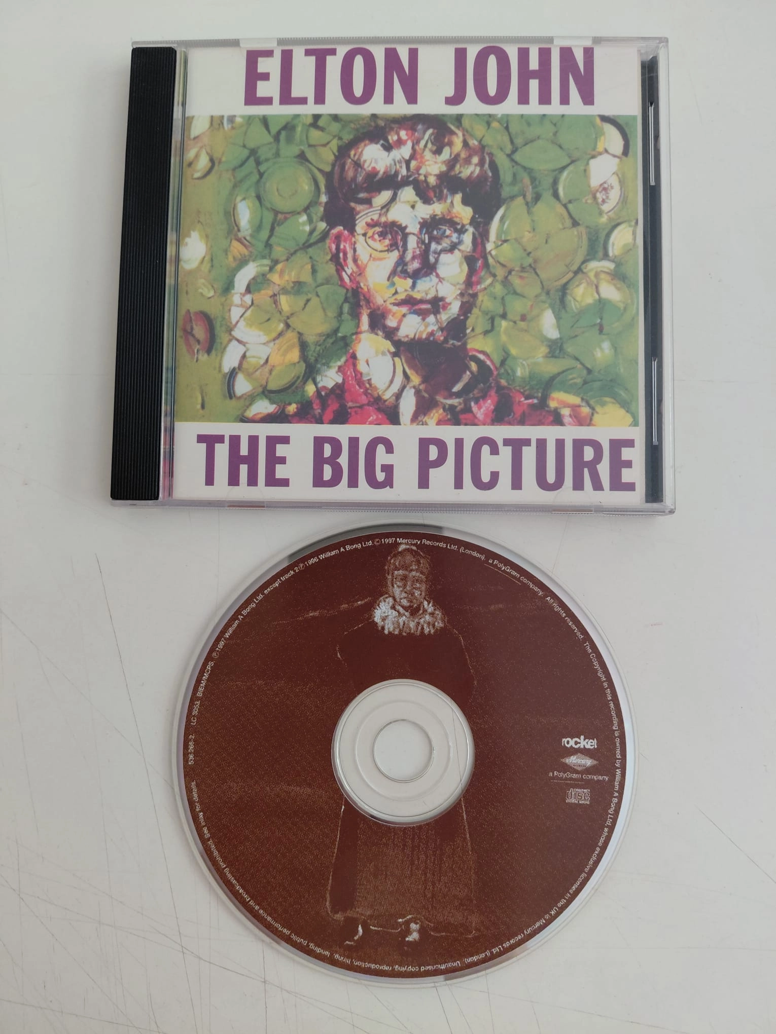Elton John  –  The Big Picture - 1997  Avrupa  Basım - CD Albüm-2.el