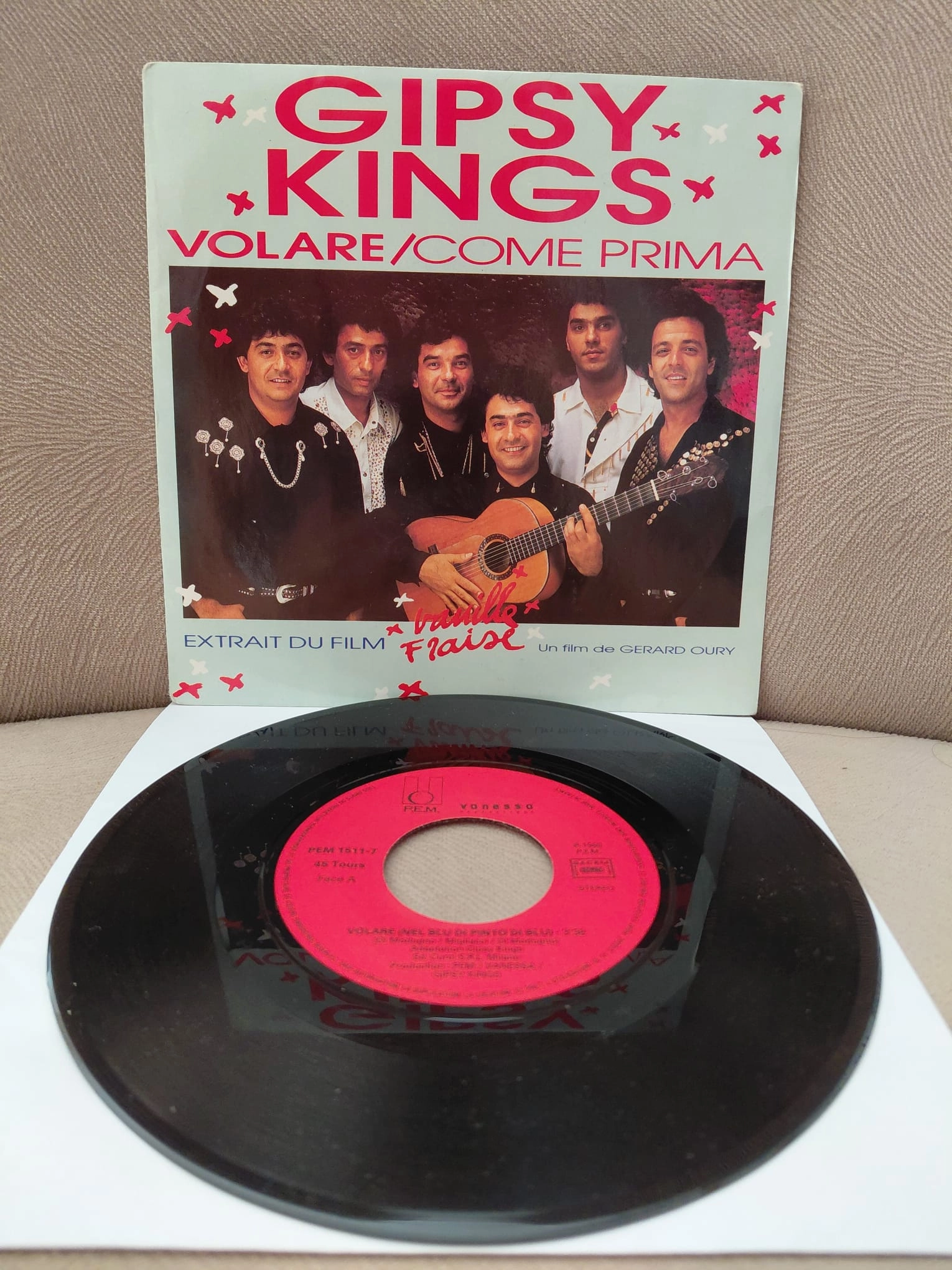 Gipsy Kings –   Volare  - 1989  Fransa Basım 45’lik  Plak