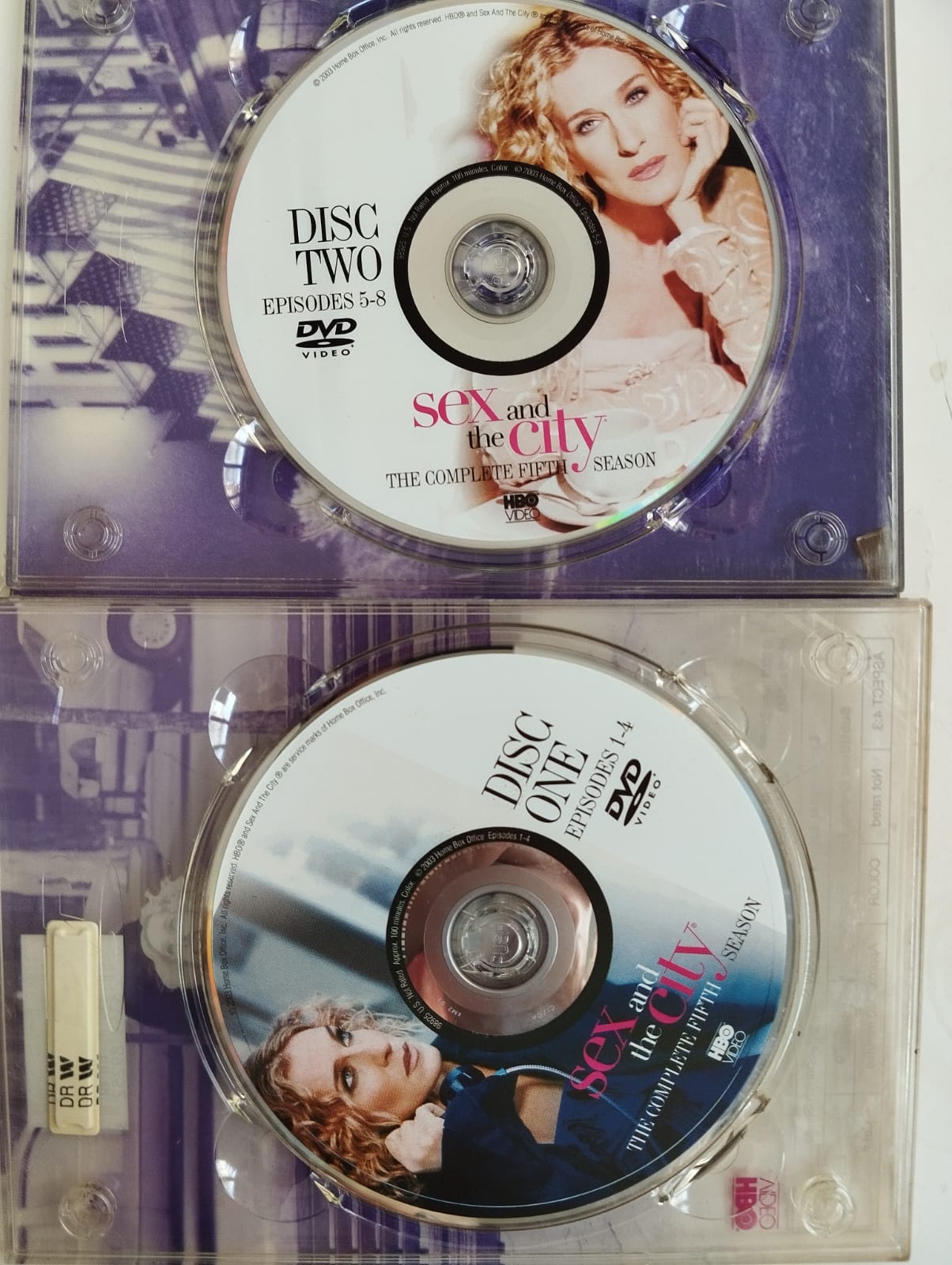 Sex and The City 5.Sezon - Yurtdışı Basım Türkçe altyazı yoktur - 2. El 2X DVD(Açıklamayı okuyunuz)