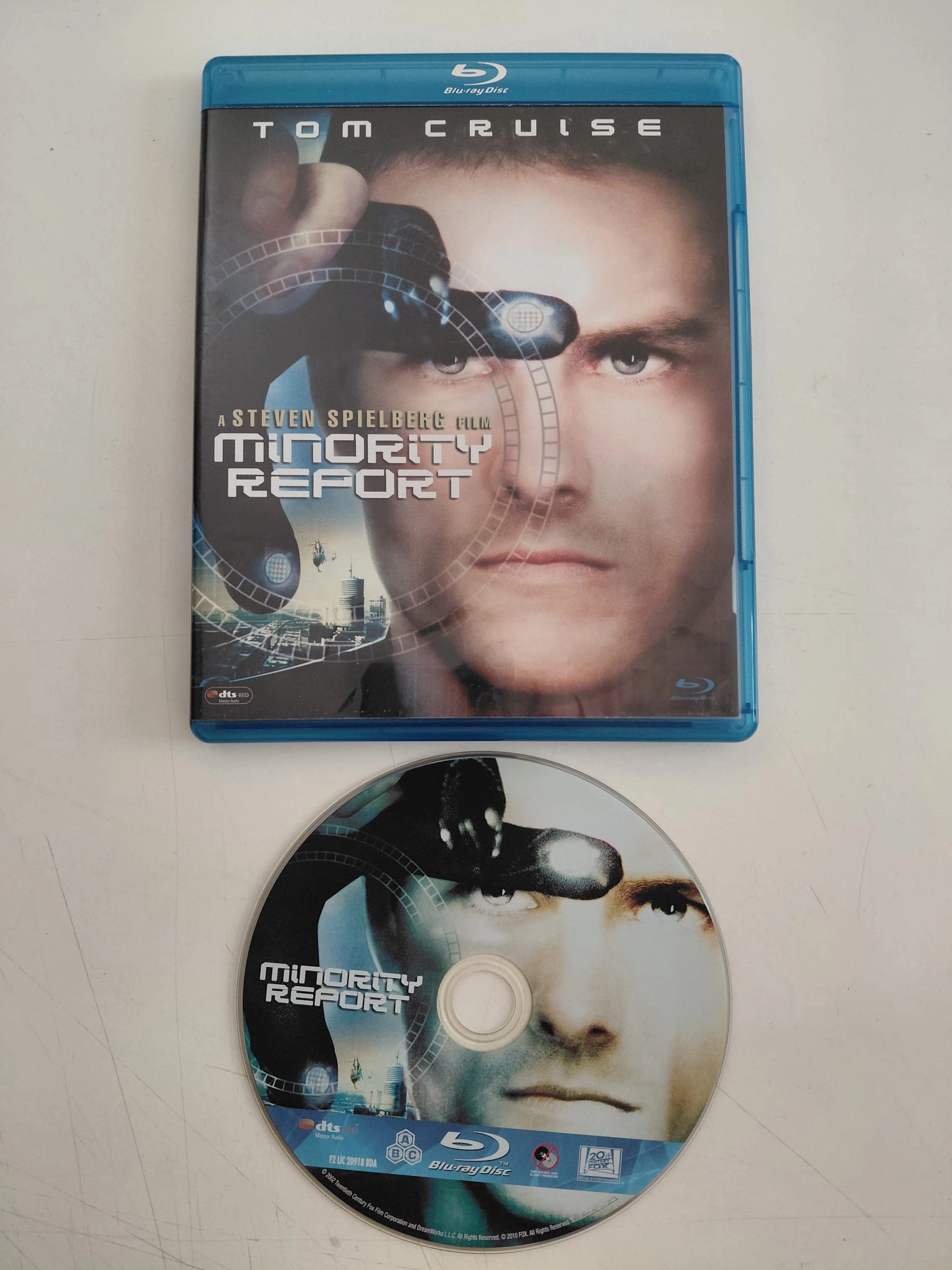 Minority Report  - Yön: Steven Spielberg -  Blu-ray  Film-2.el
