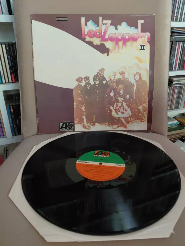 Led Zeppelin – Led Zeppelin II - 1977 Almanya Basım 33 Lük LP Albüm-2.el