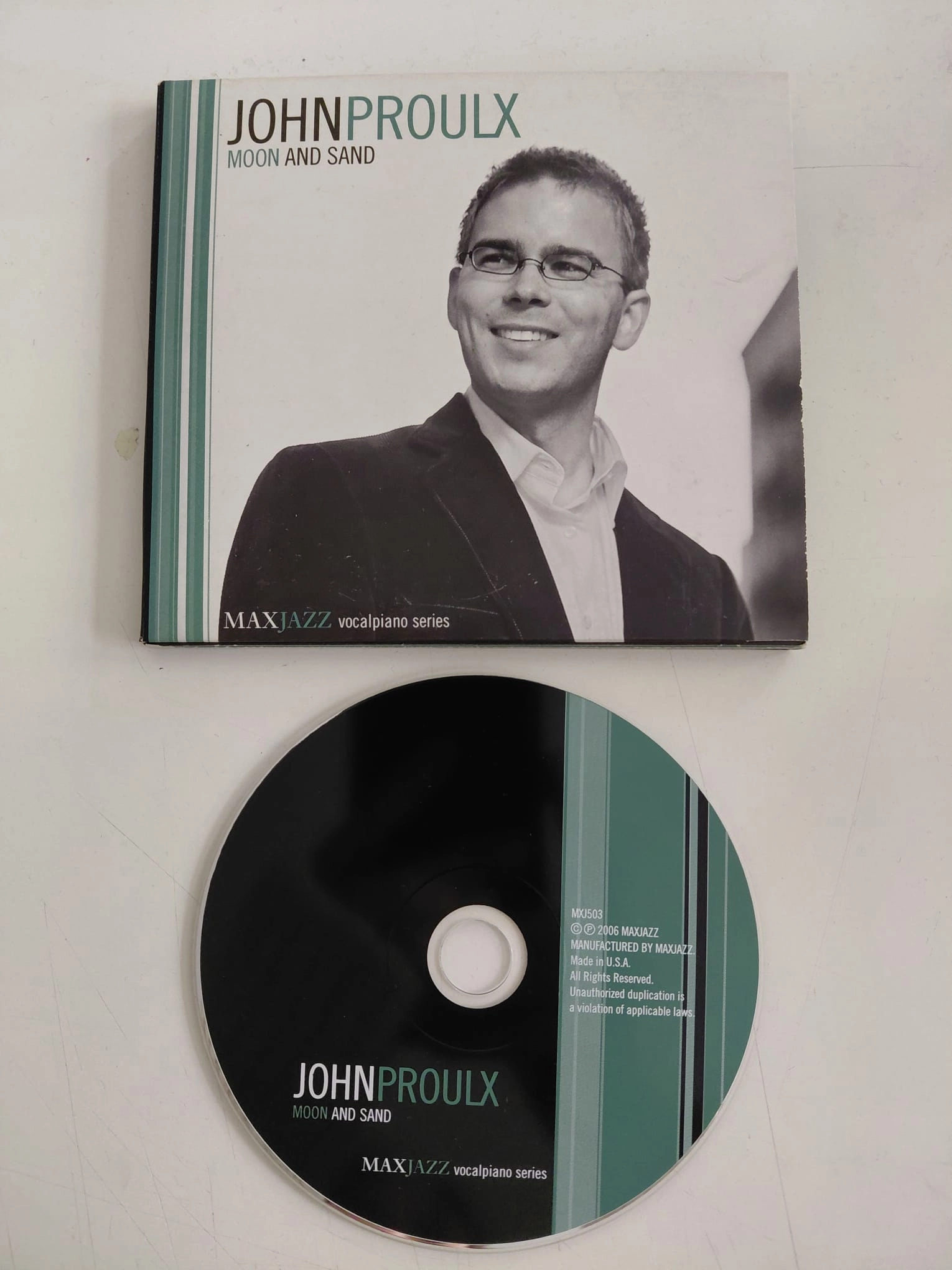 John Proulx – Moon And Sand - 2006 USA Basım - CD Albüm-2.el