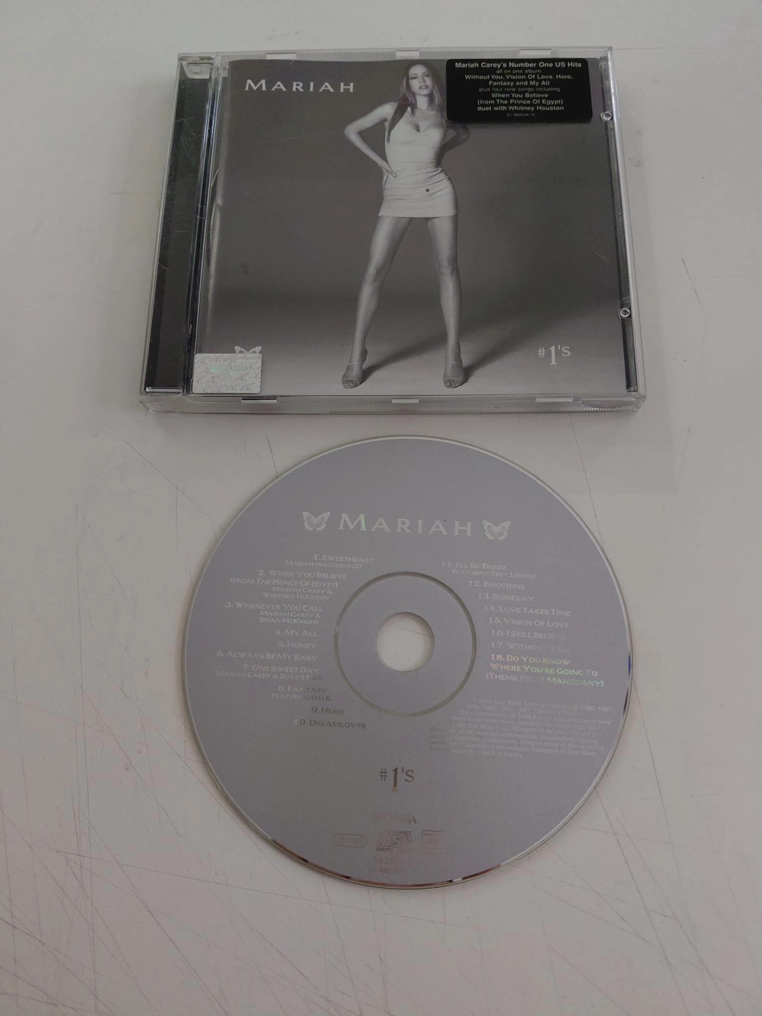 Mariah Carey – #1’s – 1998 Avrupa Basım - CD Albüm-2.el