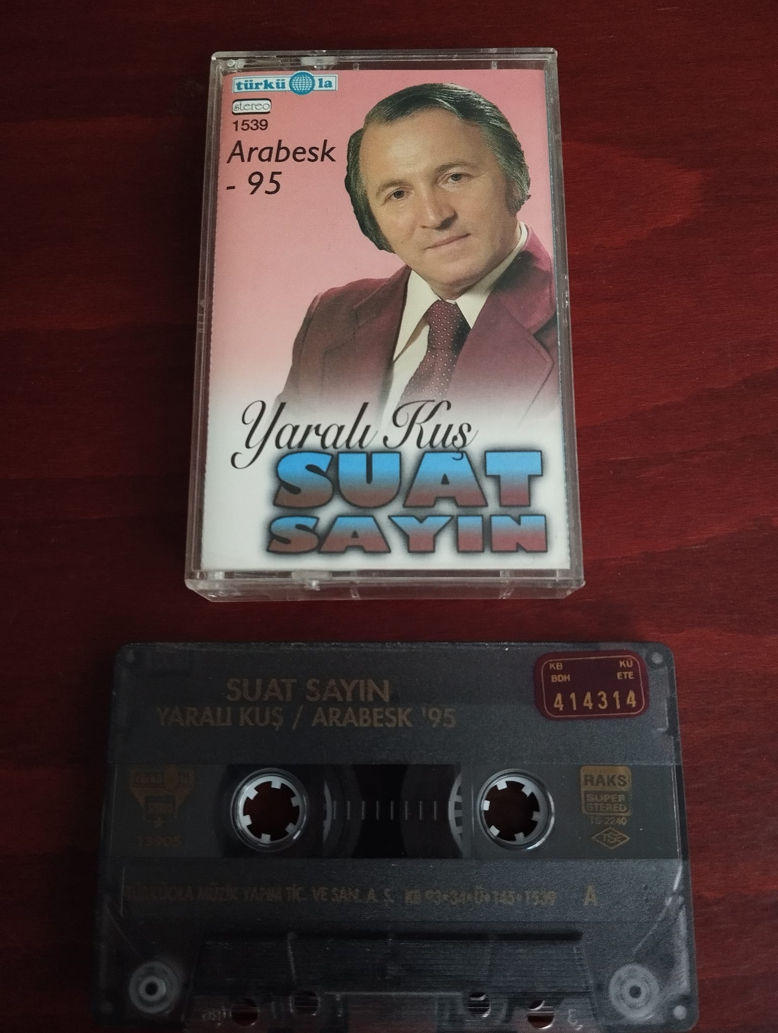 Suat Sayın – Yaralı Kuş - 1995 Almanya Basım Kaset / Türküola-2.el