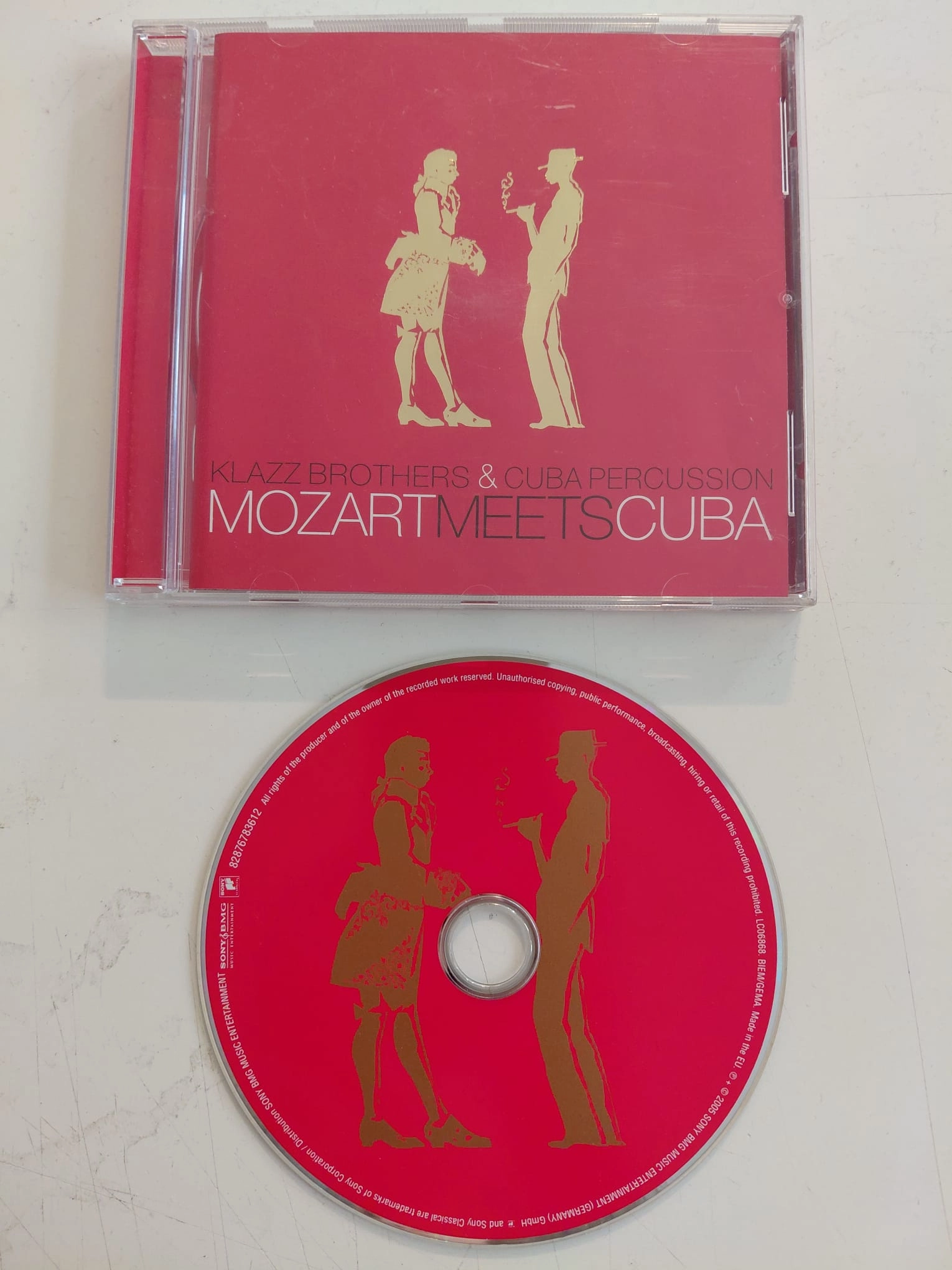 Klazz Brothers & Cuba Percussion – Mozart Meets Cuba – 2005 Almanya Basım -  CD Albüm-2.el