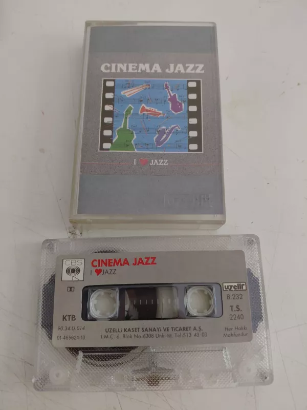 CINEMA JAZZ - Round Midnight /Autumn Leaves.. - 1990 Türkiye Basım Kaset/Uzelli-2.El