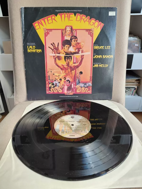 Lalo Schifrin – Enter The Dragon (Soundtrack) - Almanya Basım 33lük LP Plak-2.el