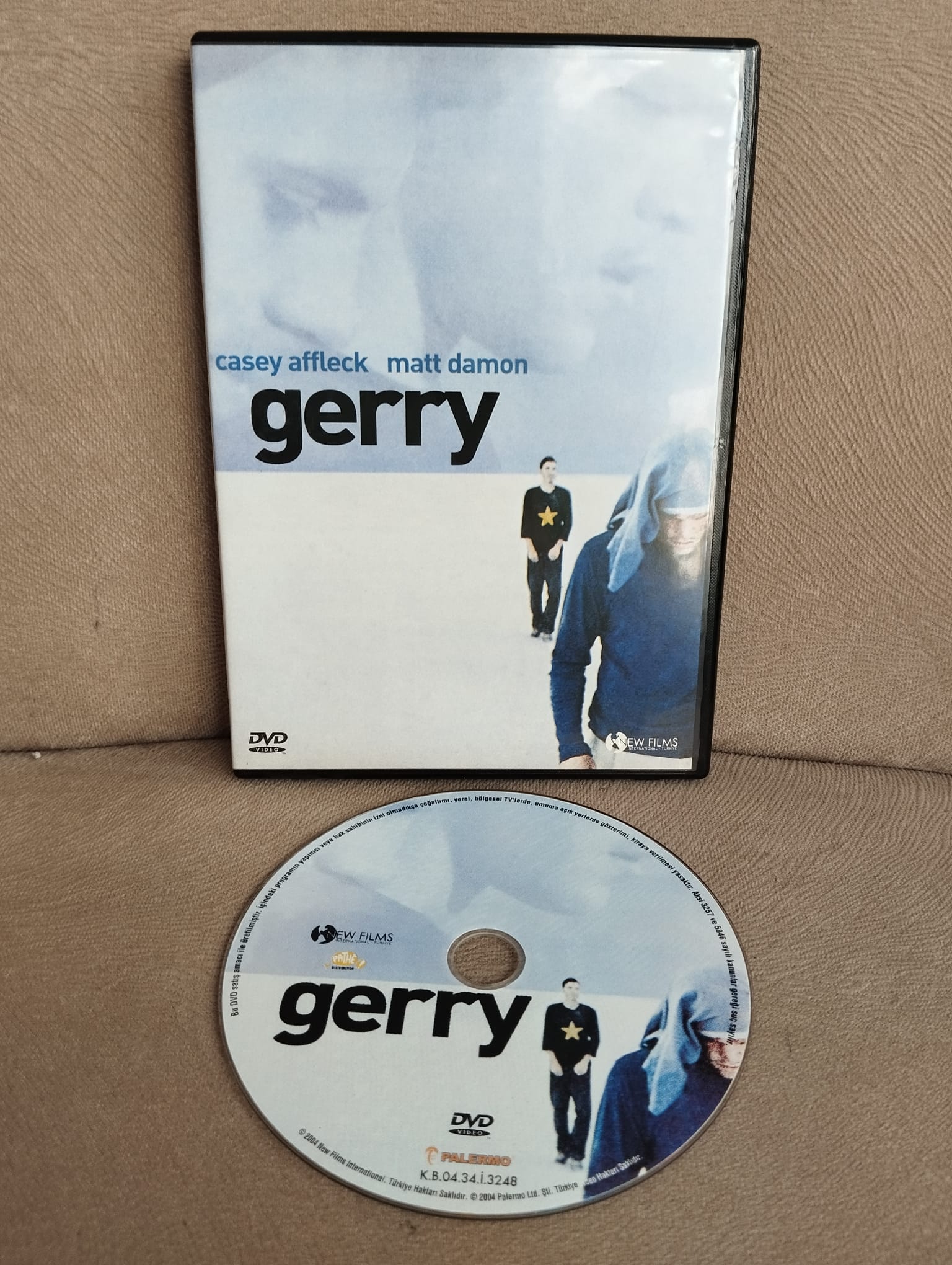 GERRY - (CASEY AFFLECK - MATT DAMON ) - DVD FİLM -2. EL