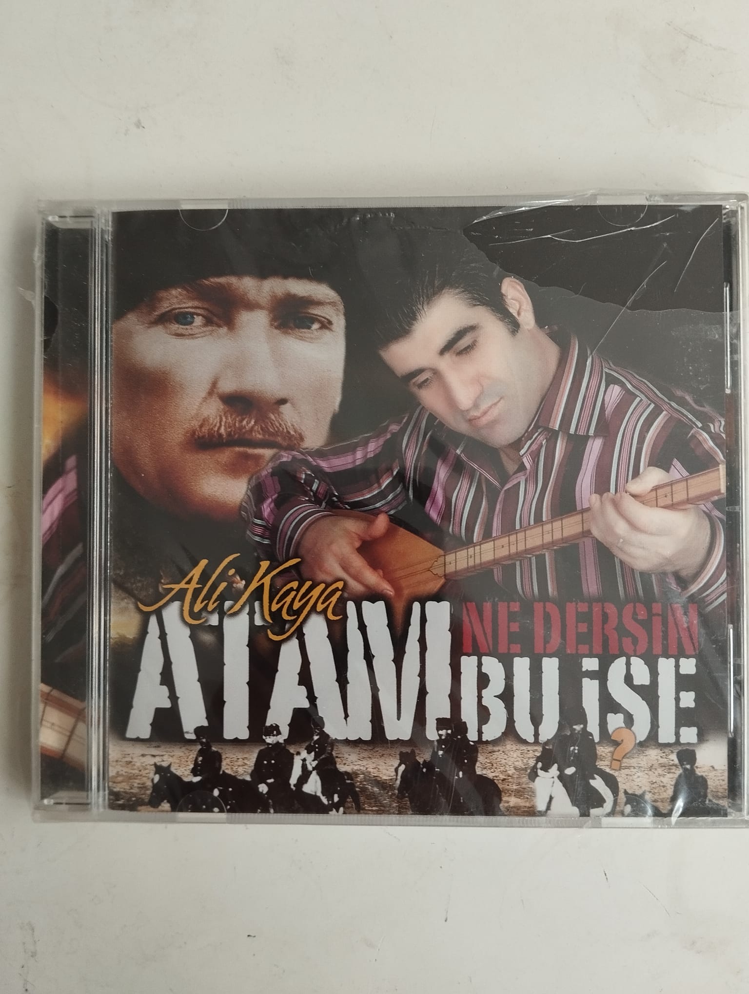 Ali Kaya / Atam Ne Dersin Bu İşe - Türkiye Basım - CD Albüm / Açılmamış Ambalajlı