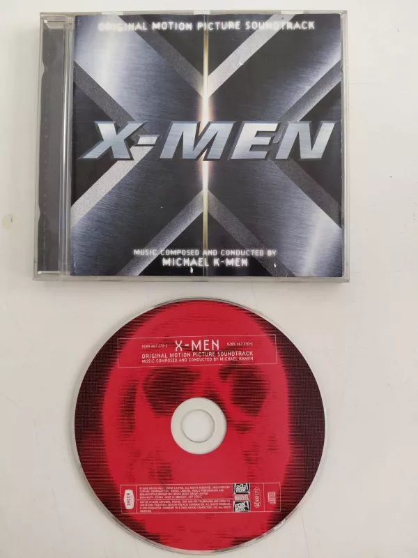 Michael KaMen – X-Men - 2000 Avrupa Basım - CD Albüm-2.el