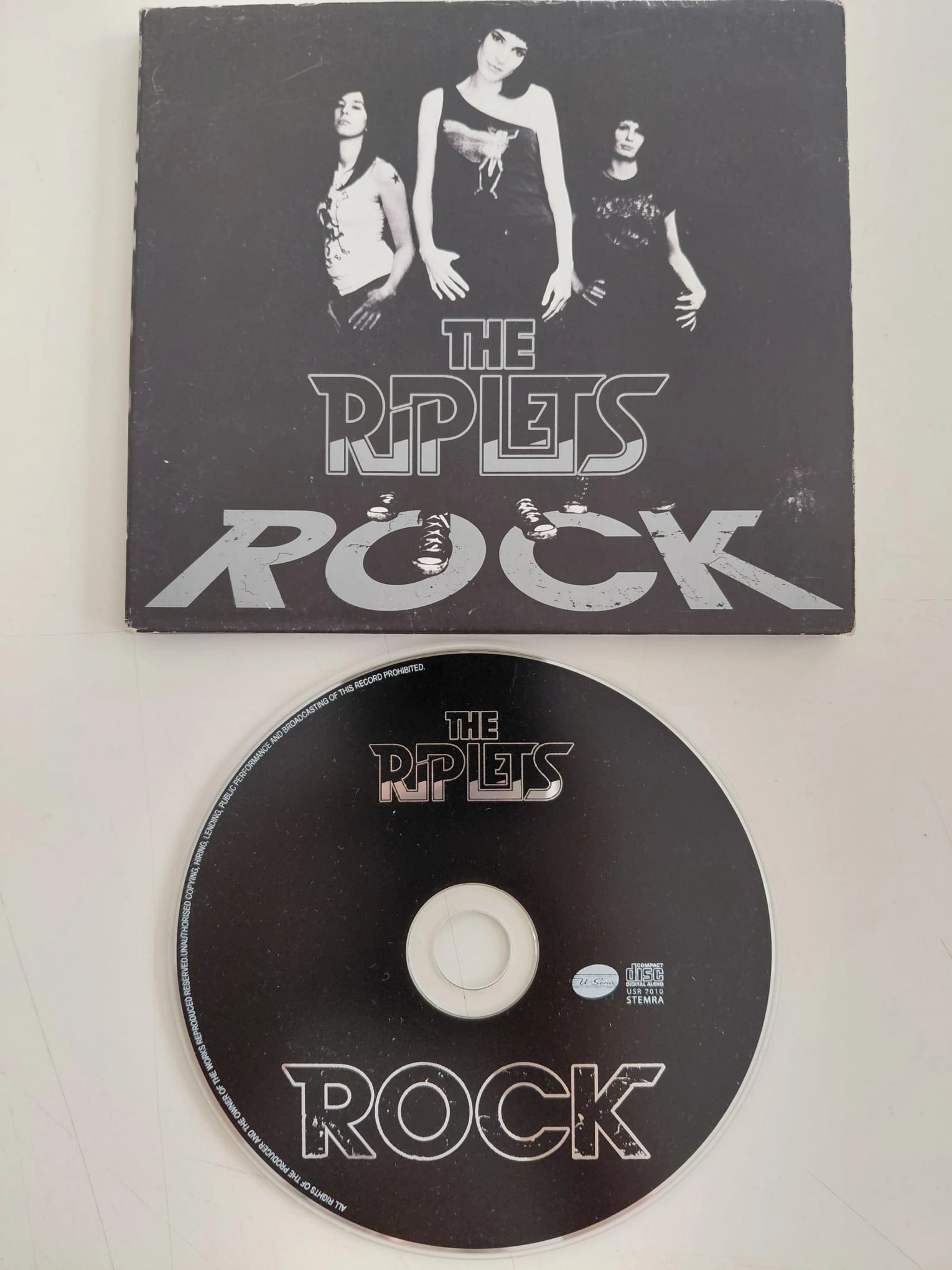 The Riplets  –  Rock -  2007  Hollanda  Basım - CD Albüm-2.el