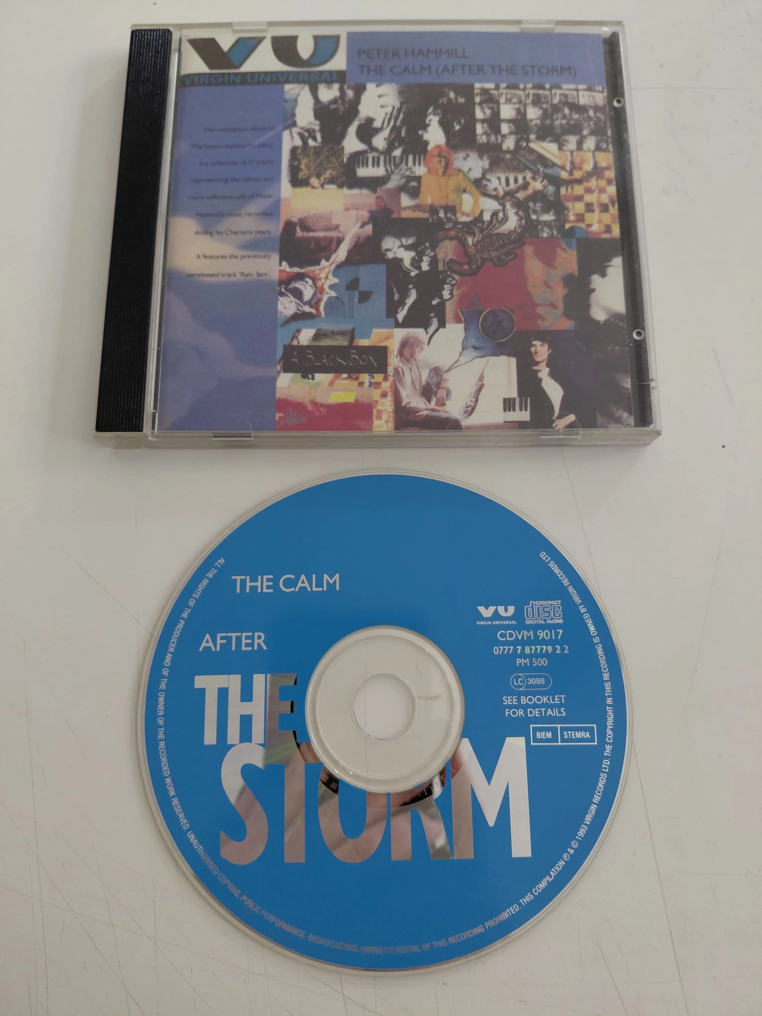 Peter Hammill – The Calm (After The Storm) – Hollanda  Basım - CD Albüm-2.el